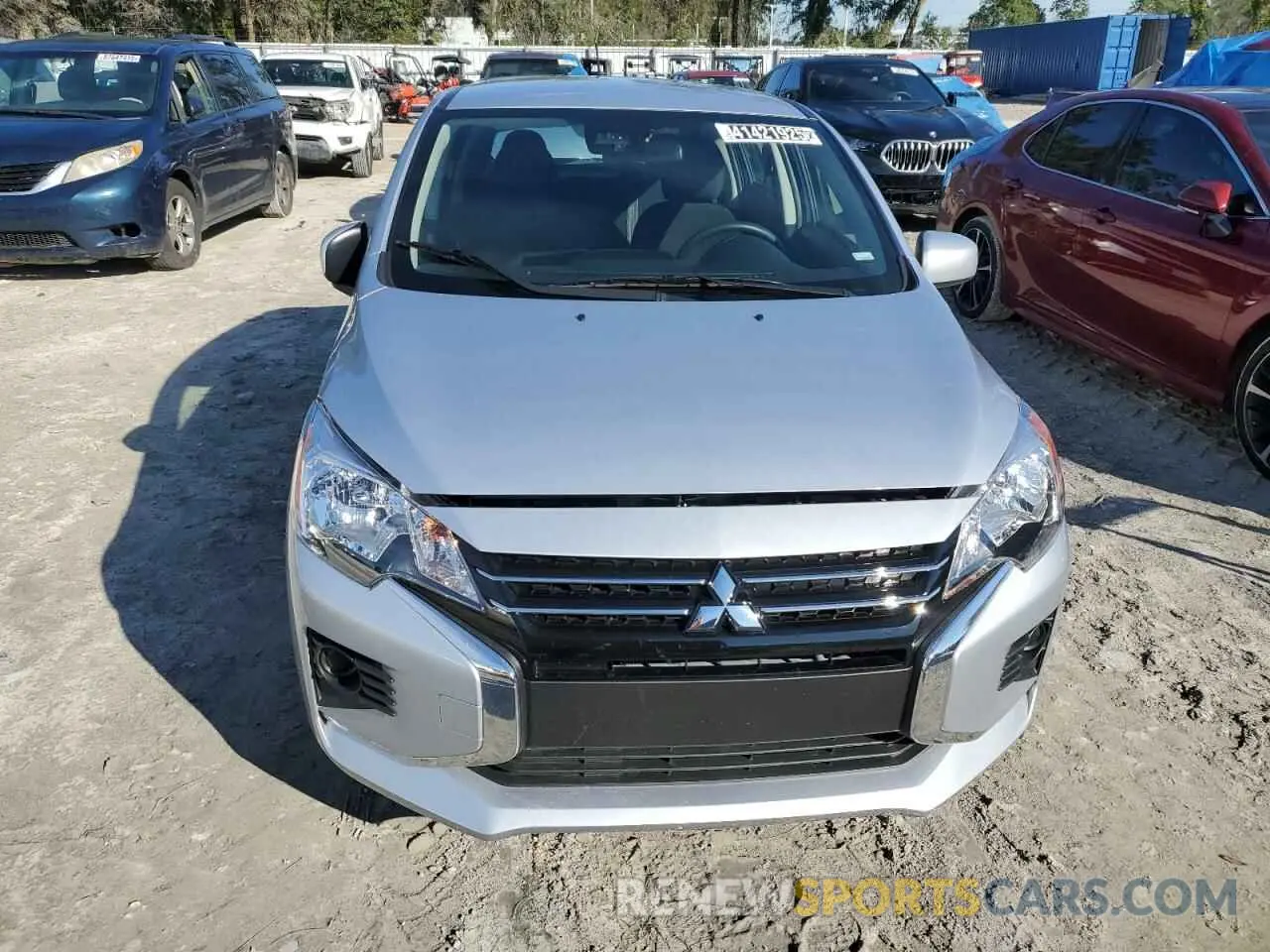 5 fotografías del automóvil dañado ML32AUHJ8RH020377 MITSUBISHI MIRAGE 2024