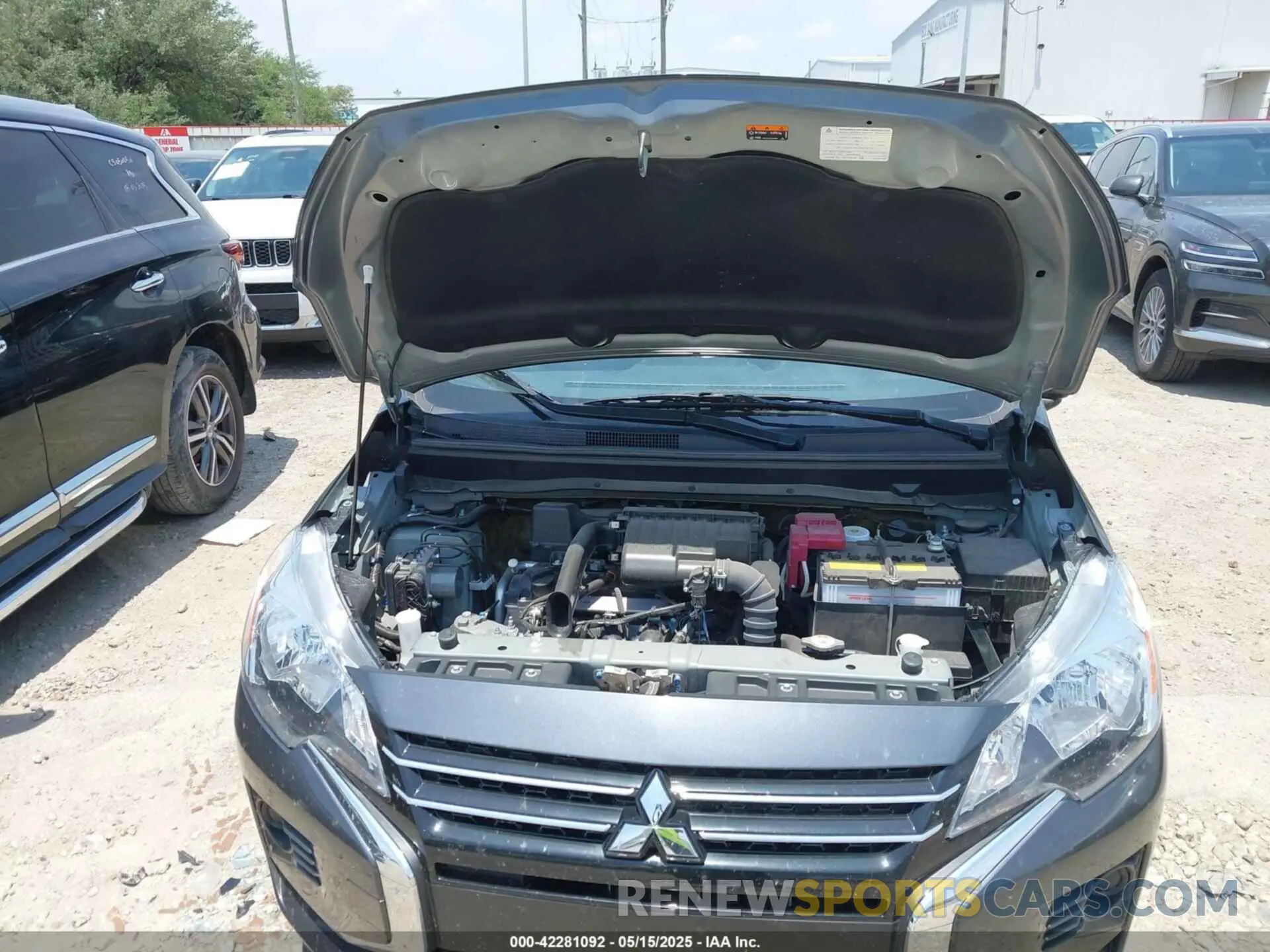 10 fotografías del automóvil dañado ML32AUHJ8RH022856 MITSUBISHI MIRAGE 2024
