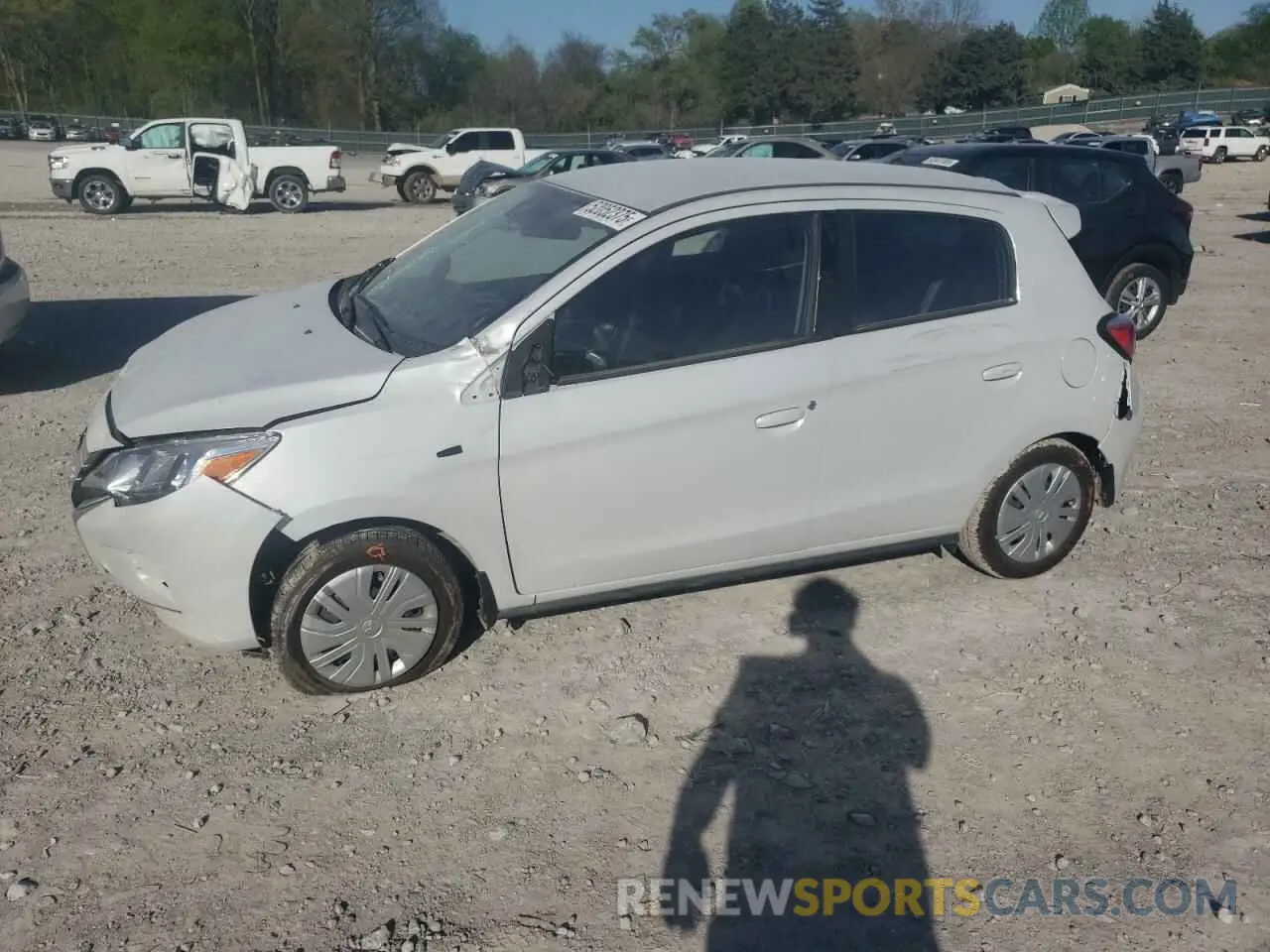 1 fotografías del automóvil dañado ML32AUHJ8RH023201 MITSUBISHI MIRAGE 2024