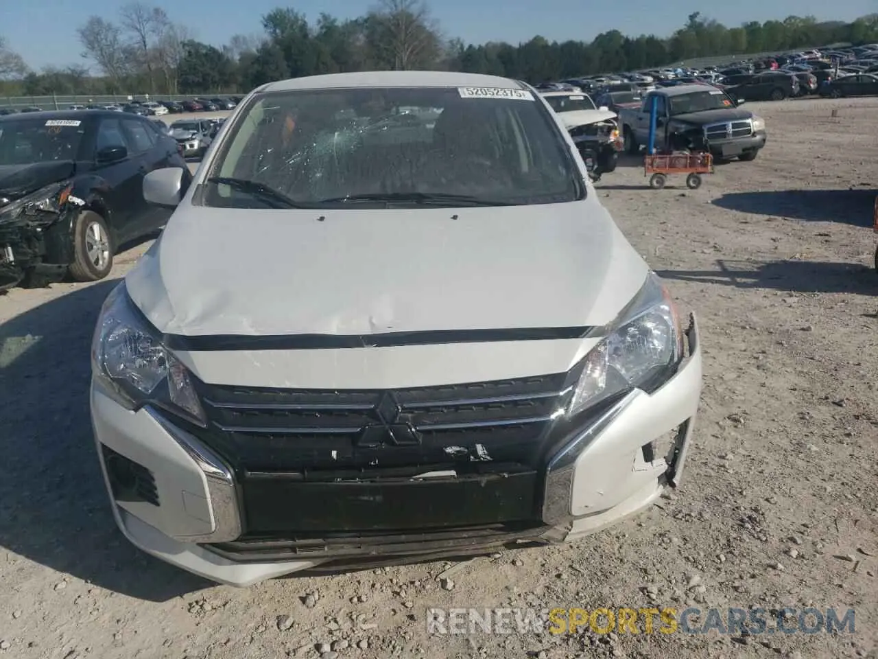 5 fotografías del automóvil dañado ML32AUHJ8RH023201 MITSUBISHI MIRAGE 2024