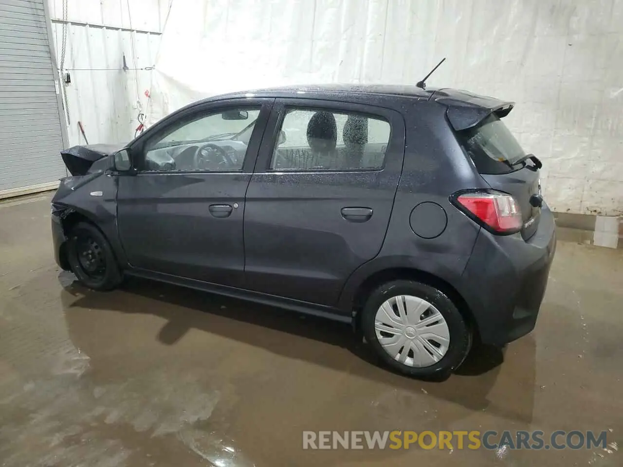 2 fotografías del automóvil dañado ML32AUHJ8RH029337 MITSUBISHI MIRAGE 2024