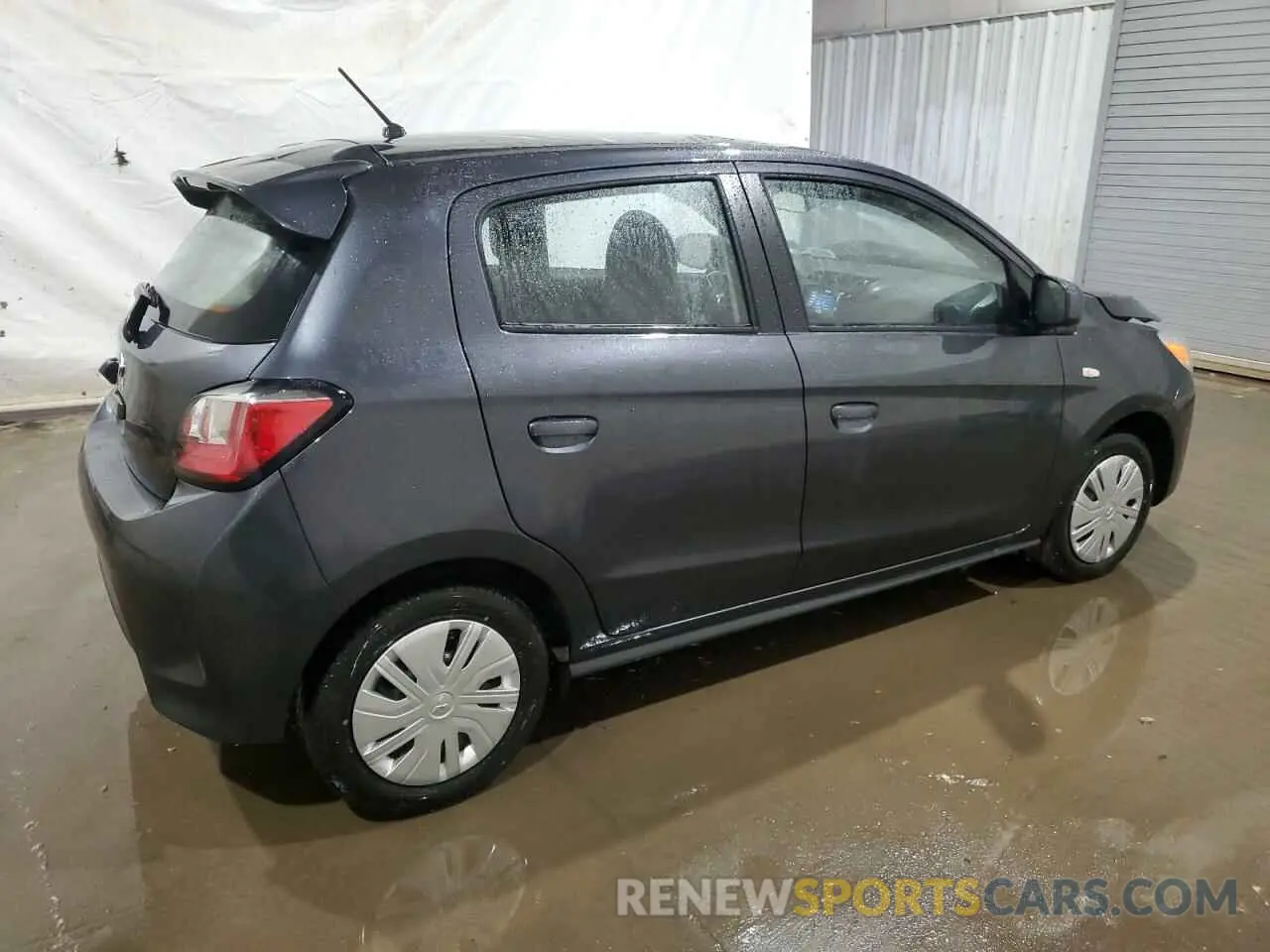3 fotografías del automóvil dañado ML32AUHJ8RH029337 MITSUBISHI MIRAGE 2024