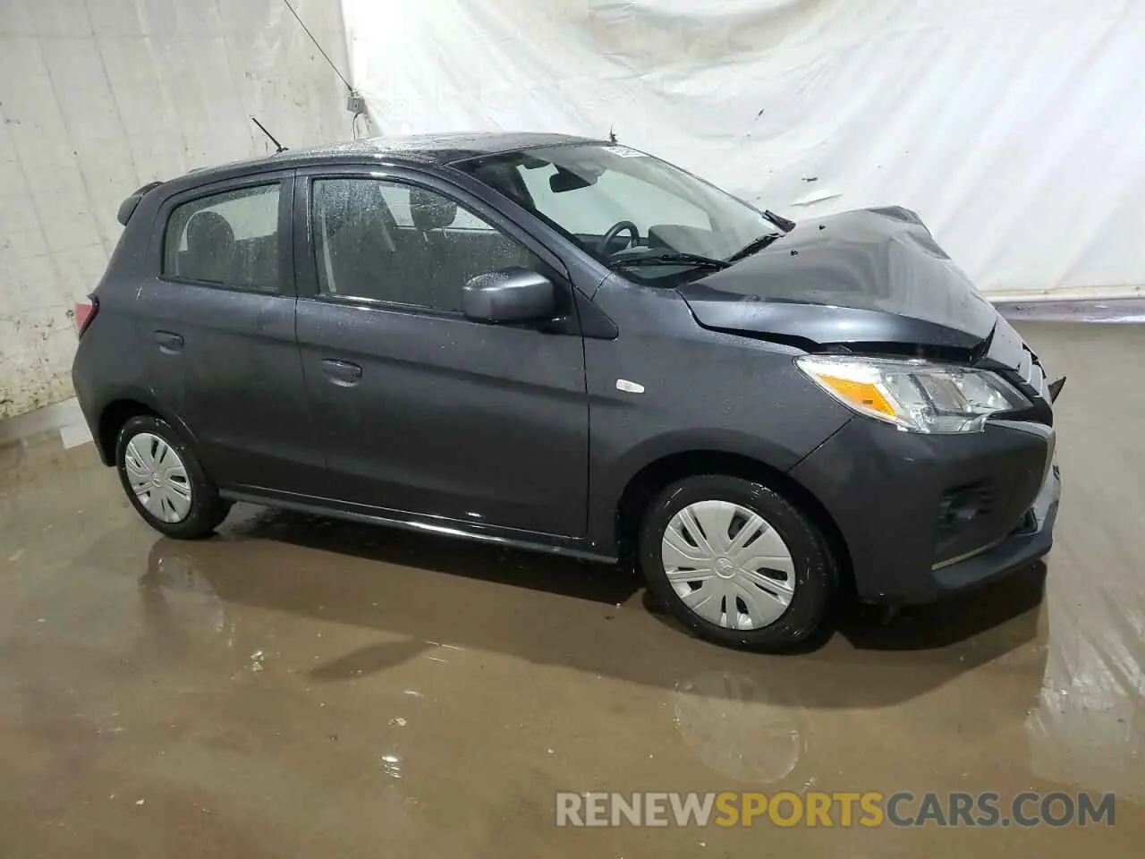 4 fotografías del automóvil dañado ML32AUHJ8RH029337 MITSUBISHI MIRAGE 2024