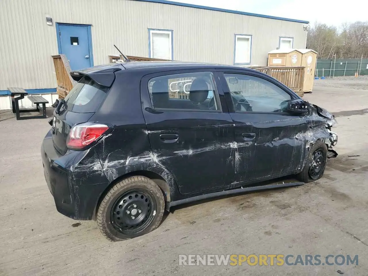 3 fotografías del automóvil dañado ML32AUHJ8RH029399 MITSUBISHI MIRAGE 2024