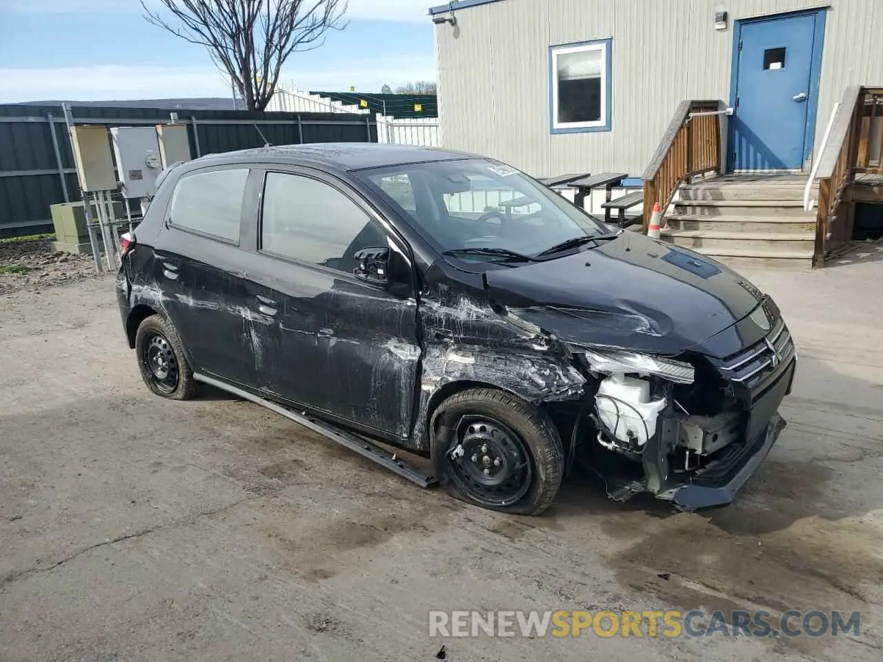 4 fotografías del automóvil dañado ML32AUHJ8RH029399 MITSUBISHI MIRAGE 2024