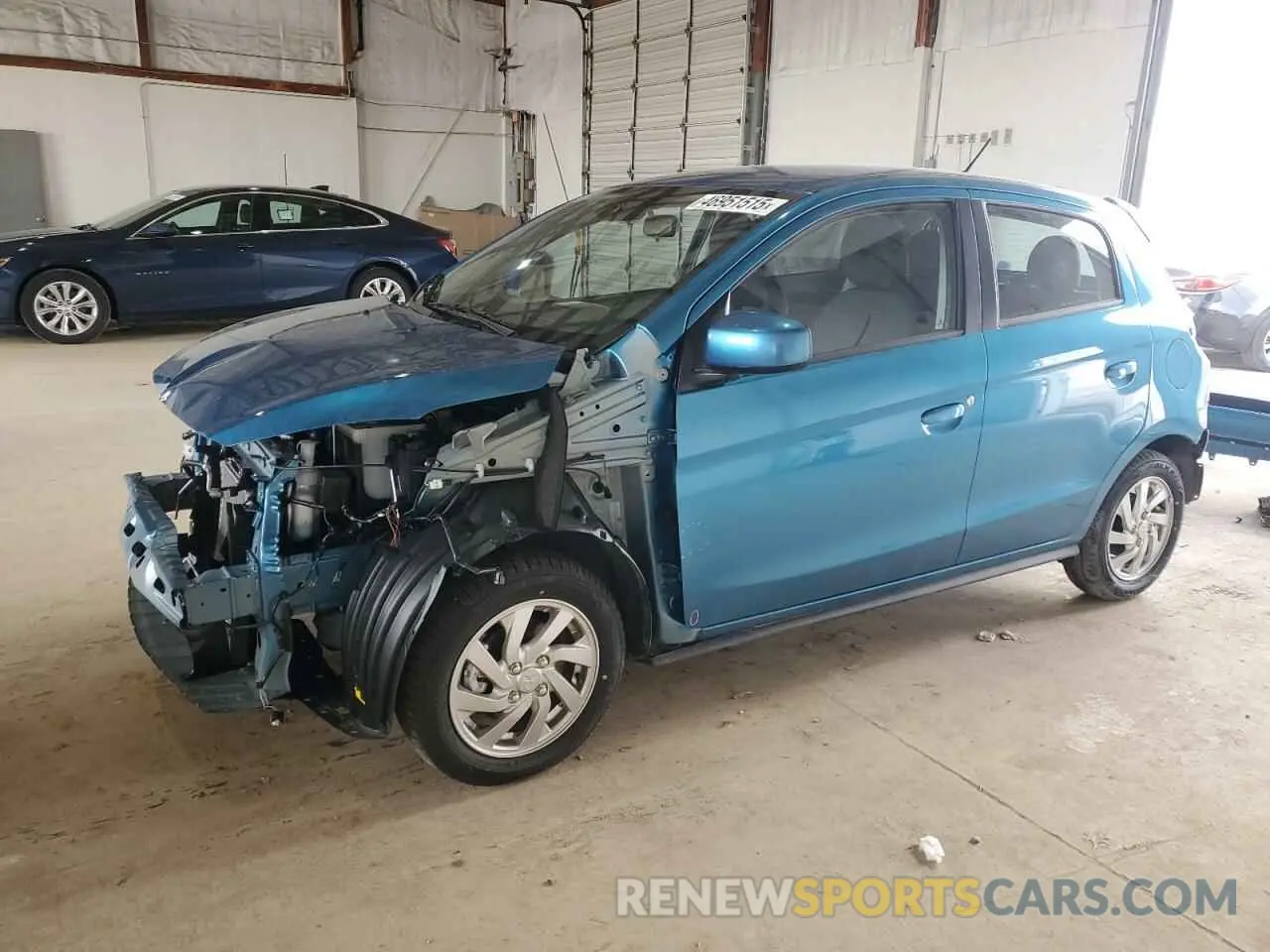 1 fotografías del automóvil dañado ML32AUHJ8RH033436 MITSUBISHI MIRAGE 2024