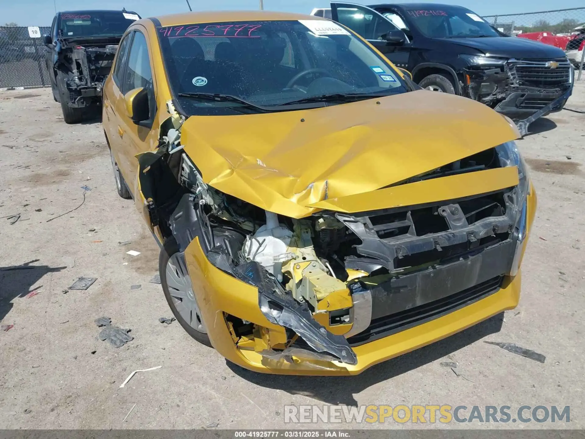 1 fotografías del automóvil dañado ML32AUHJ9RH001062 MITSUBISHI MIRAGE 2024