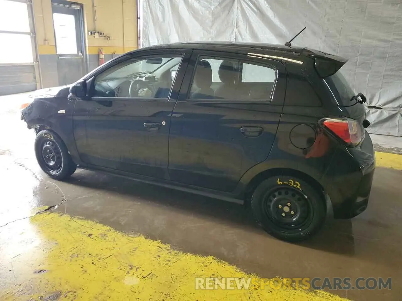 2 fotografías del automóvil dañado ML32AUHJ9RH006097 MITSUBISHI MIRAGE 2024