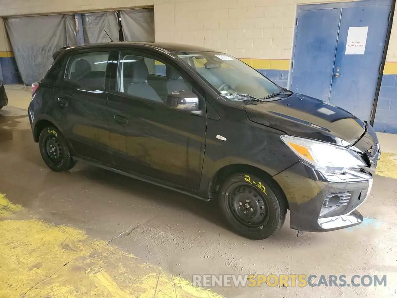 4 fotografías del automóvil dañado ML32AUHJ9RH006097 MITSUBISHI MIRAGE 2024