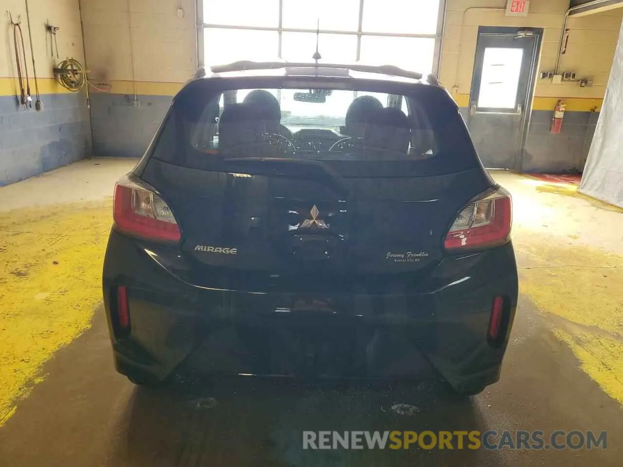6 fotografías del automóvil dañado ML32AUHJ9RH006097 MITSUBISHI MIRAGE 2024