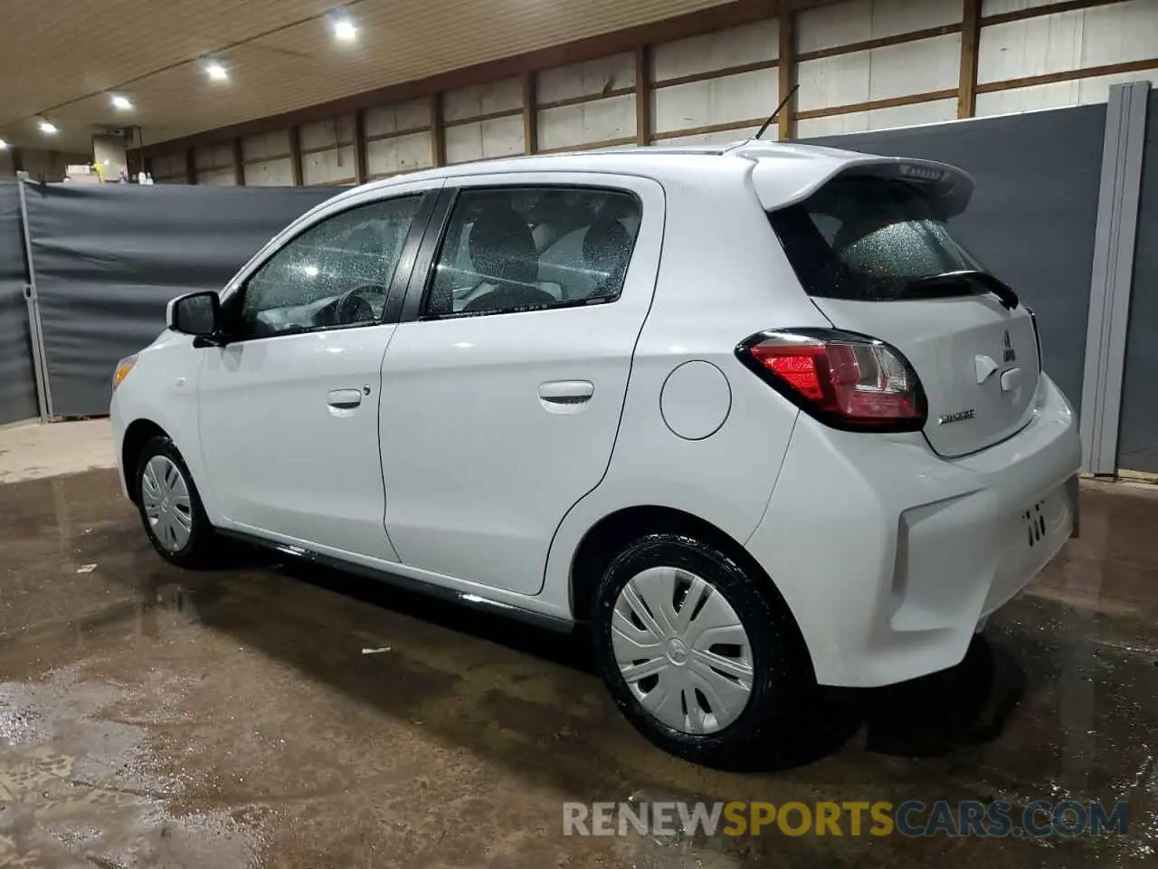 2 fotografías del automóvil dañado ML32AUHJ9RH006407 MITSUBISHI MIRAGE 2024
