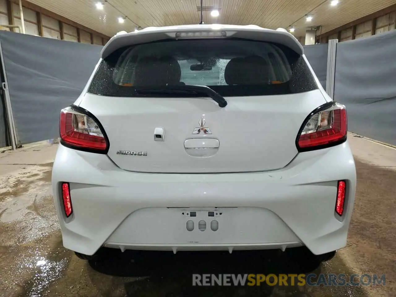 6 fotografías del automóvil dañado ML32AUHJ9RH006407 MITSUBISHI MIRAGE 2024