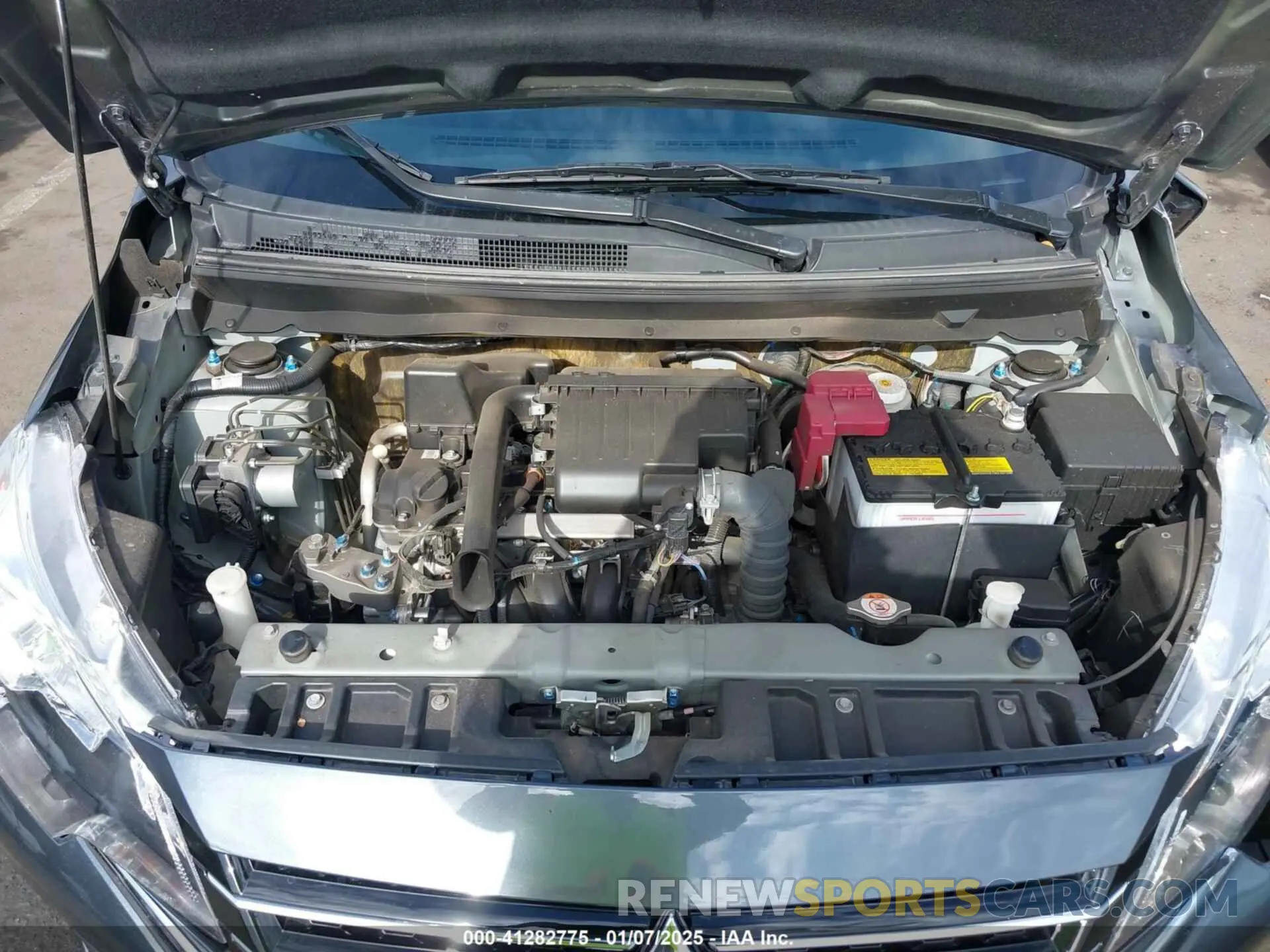 10 fotografías del automóvil dañado ML32AUHJ9RH006892 MITSUBISHI MIRAGE 2024