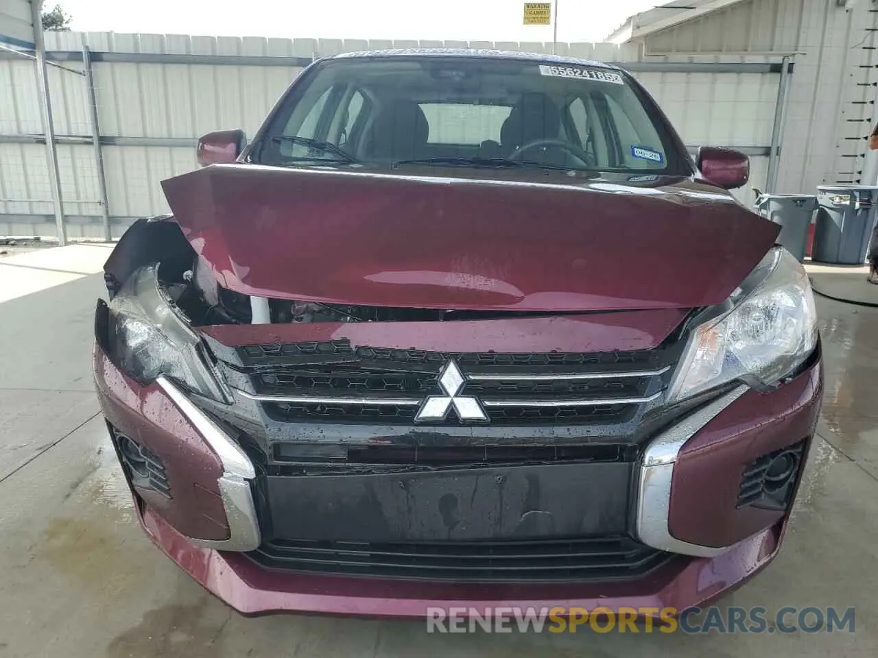 5 fotografías del automóvil dañado ML32AUHJ9RH013485 MITSUBISHI MIRAGE 2024