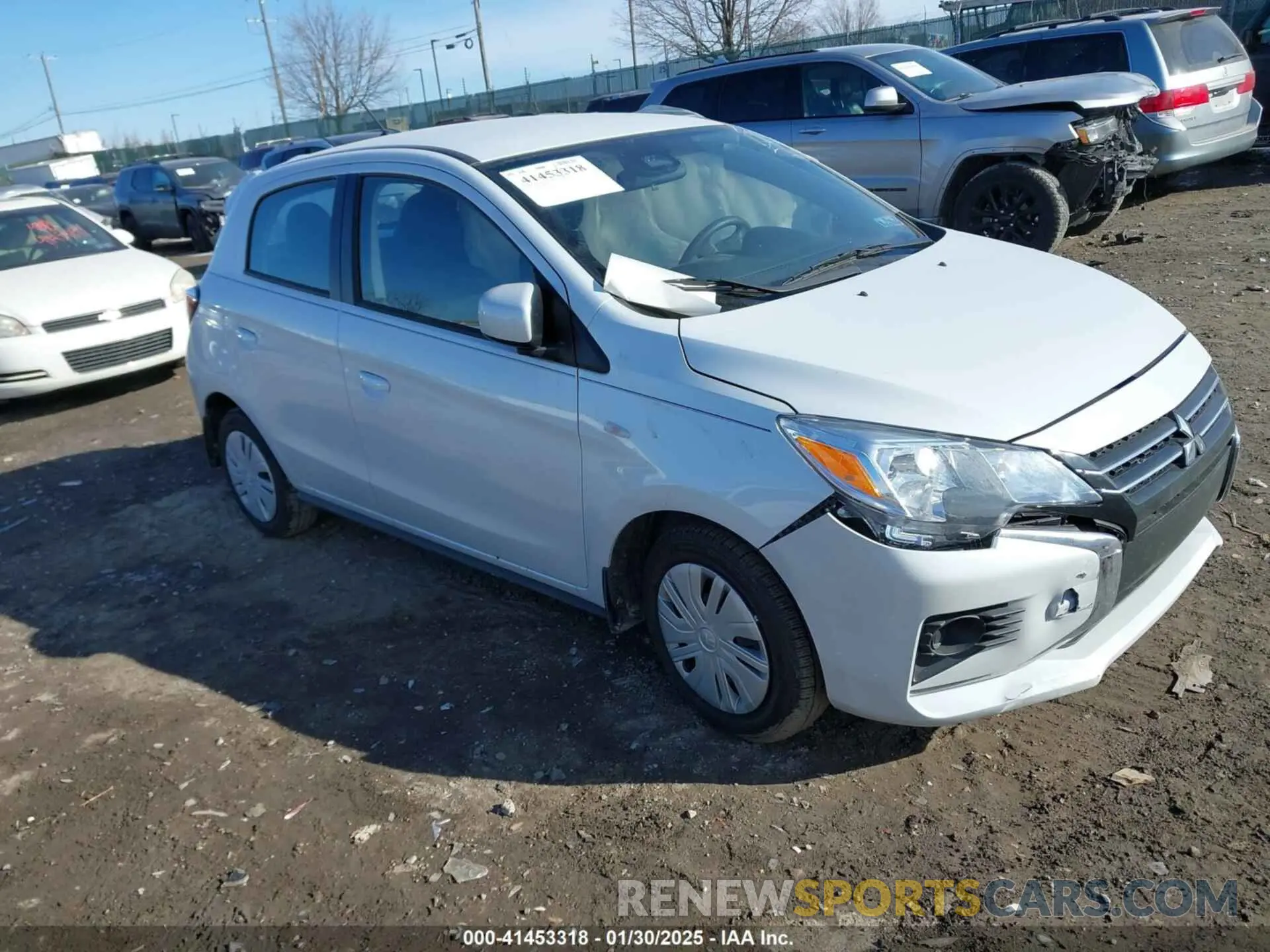 1 fotografías del automóvil dañado ML32AUHJ9RH015947 MITSUBISHI MIRAGE 2024