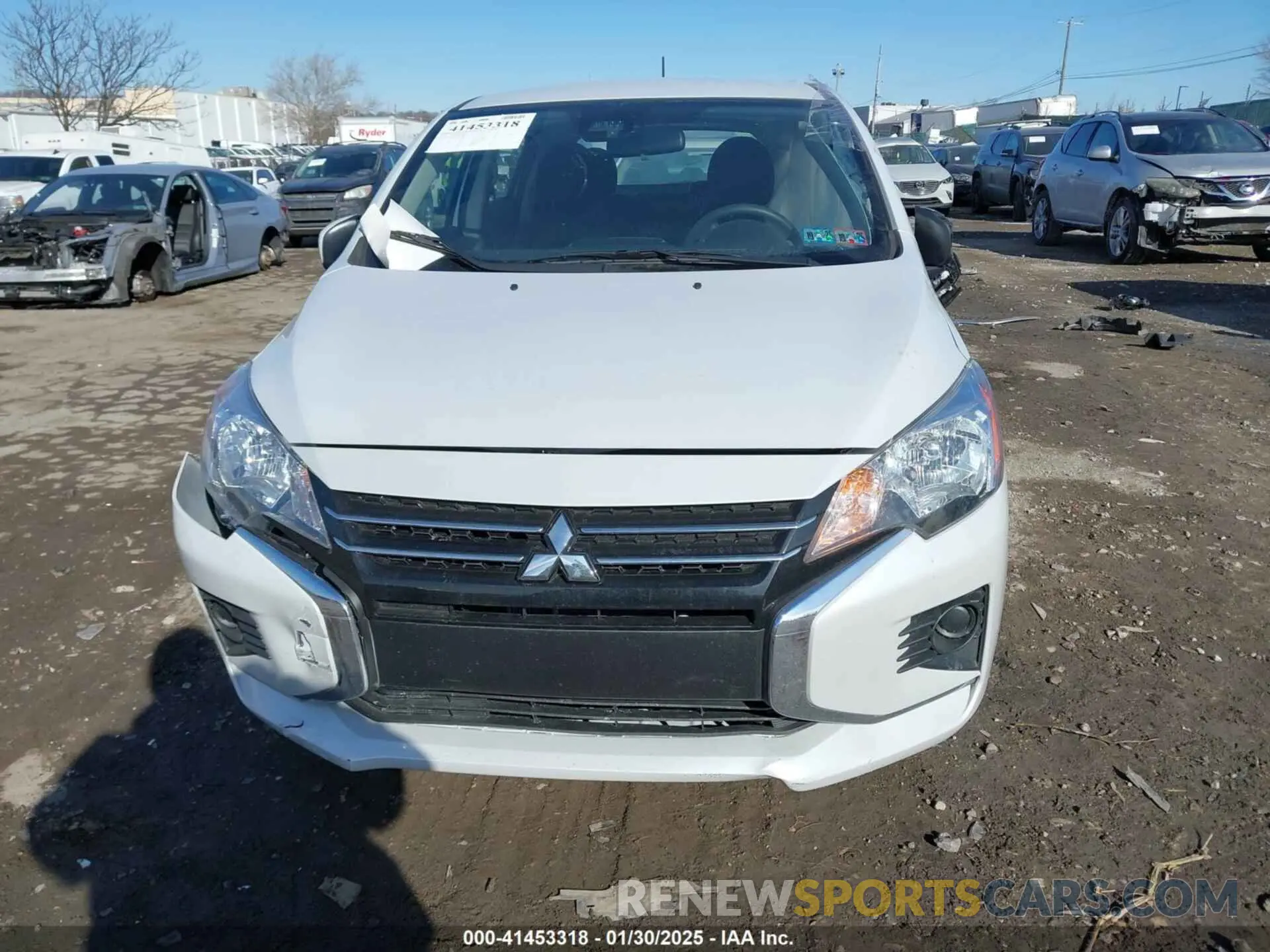 11 fotografías del automóvil dañado ML32AUHJ9RH015947 MITSUBISHI MIRAGE 2024