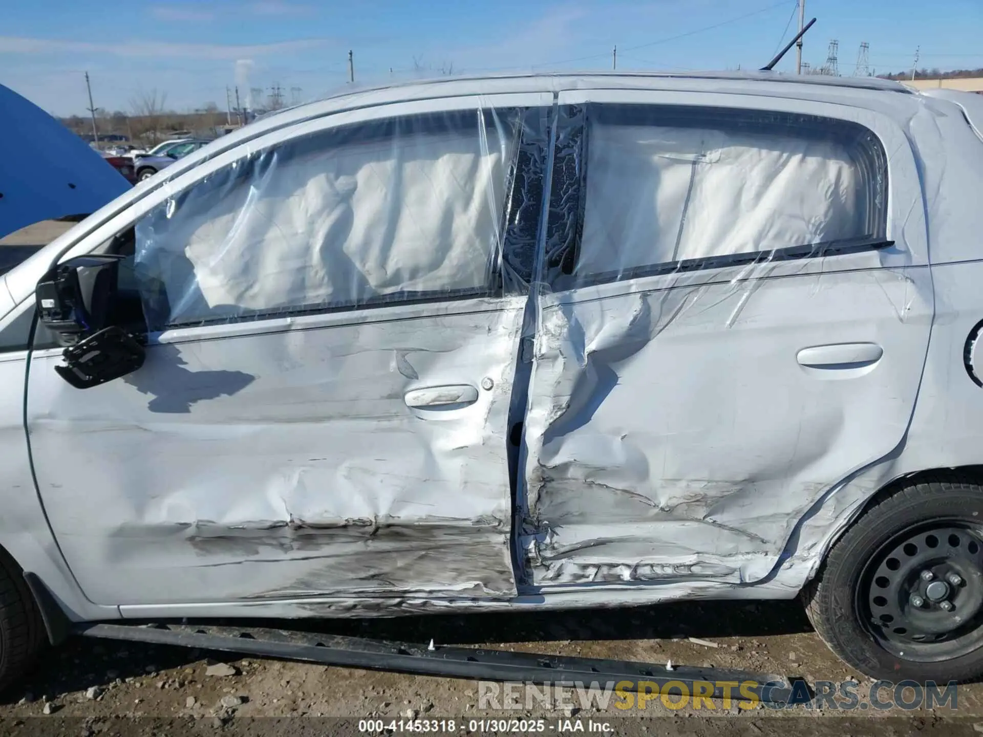 6 fotografías del automóvil dañado ML32AUHJ9RH015947 MITSUBISHI MIRAGE 2024