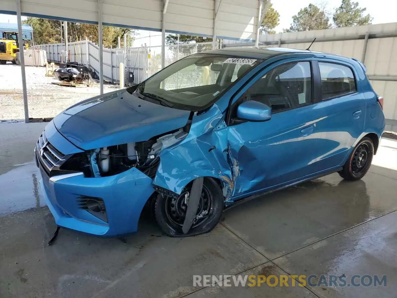 1 fotografías del automóvil dañado ML32AUHJ9RH019464 MITSUBISHI MIRAGE 2024