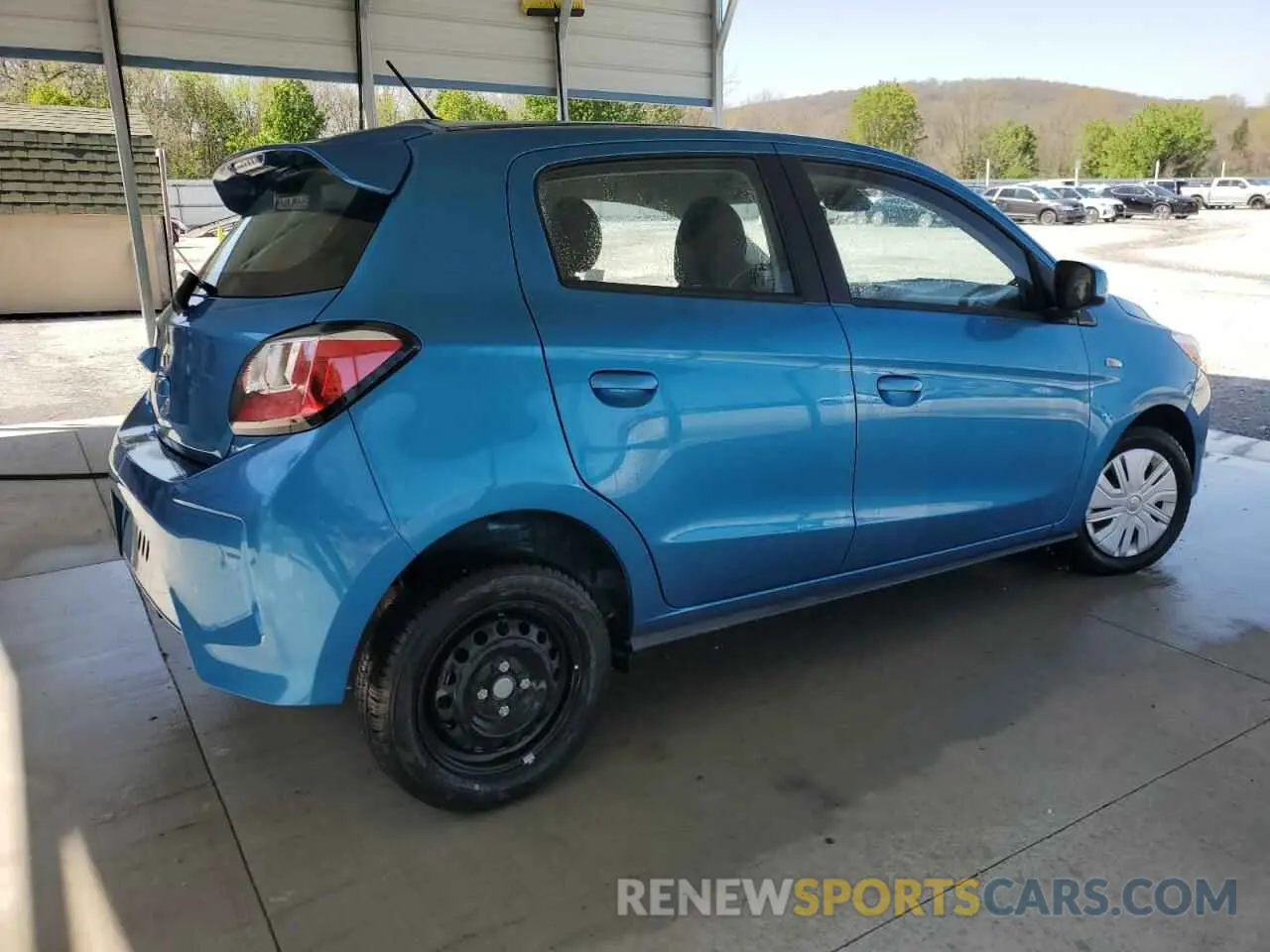 3 fotografías del automóvil dañado ML32AUHJ9RH019464 MITSUBISHI MIRAGE 2024