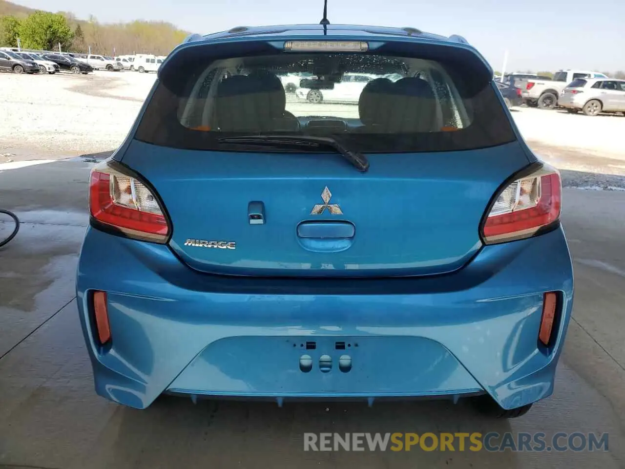6 fotografías del automóvil dañado ML32AUHJ9RH019464 MITSUBISHI MIRAGE 2024