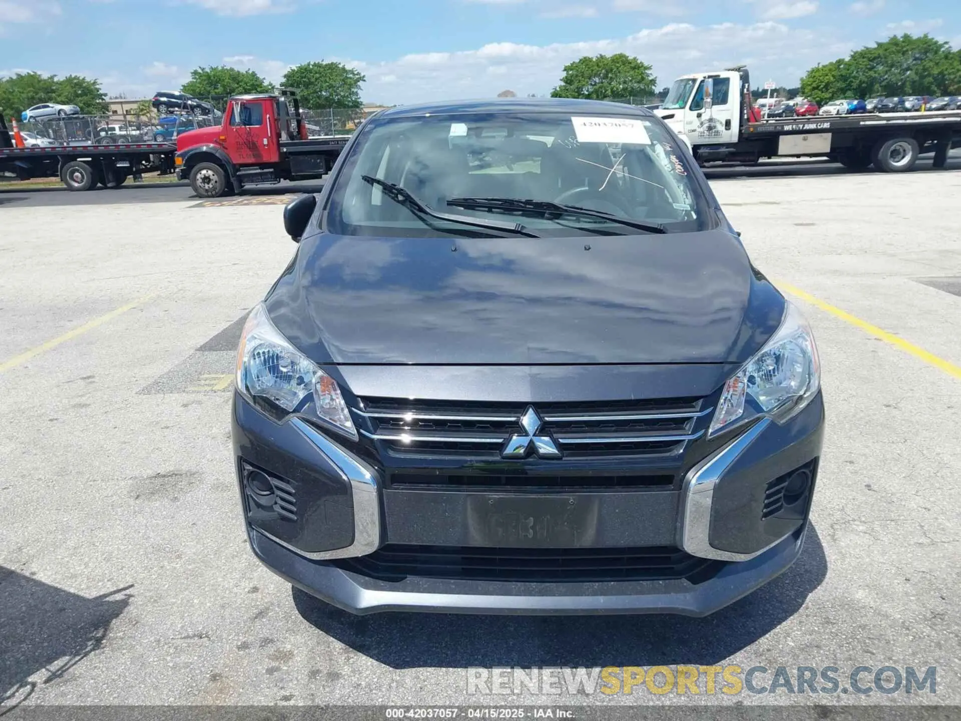 12 fotografías del automóvil dañado ML32AUHJXRH007422 MITSUBISHI MIRAGE 2024