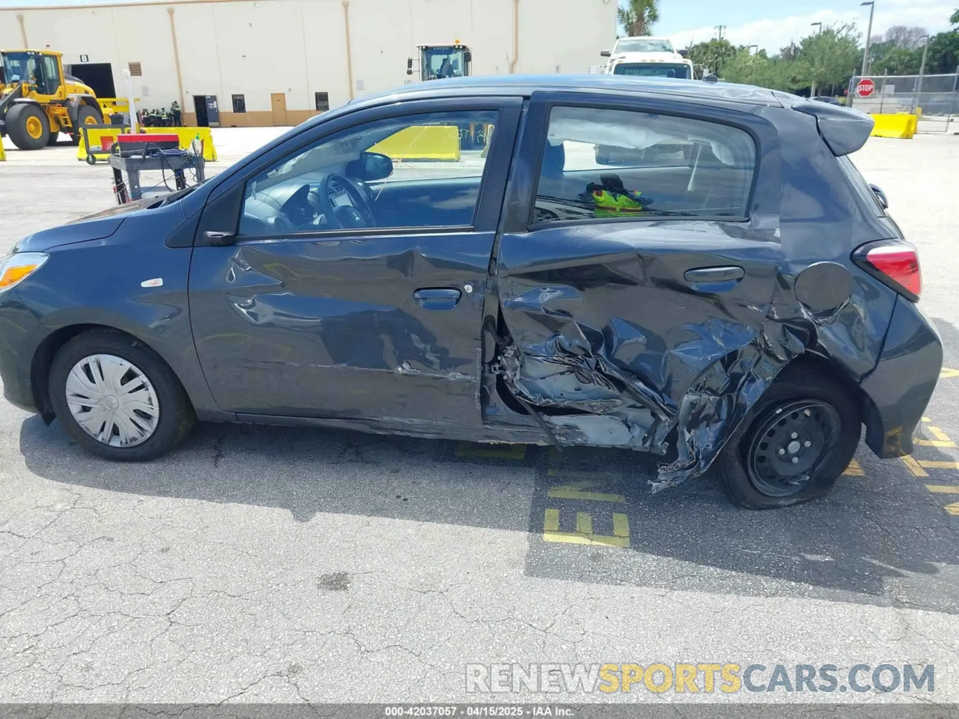 6 fotografías del automóvil dañado ML32AUHJXRH007422 MITSUBISHI MIRAGE 2024
