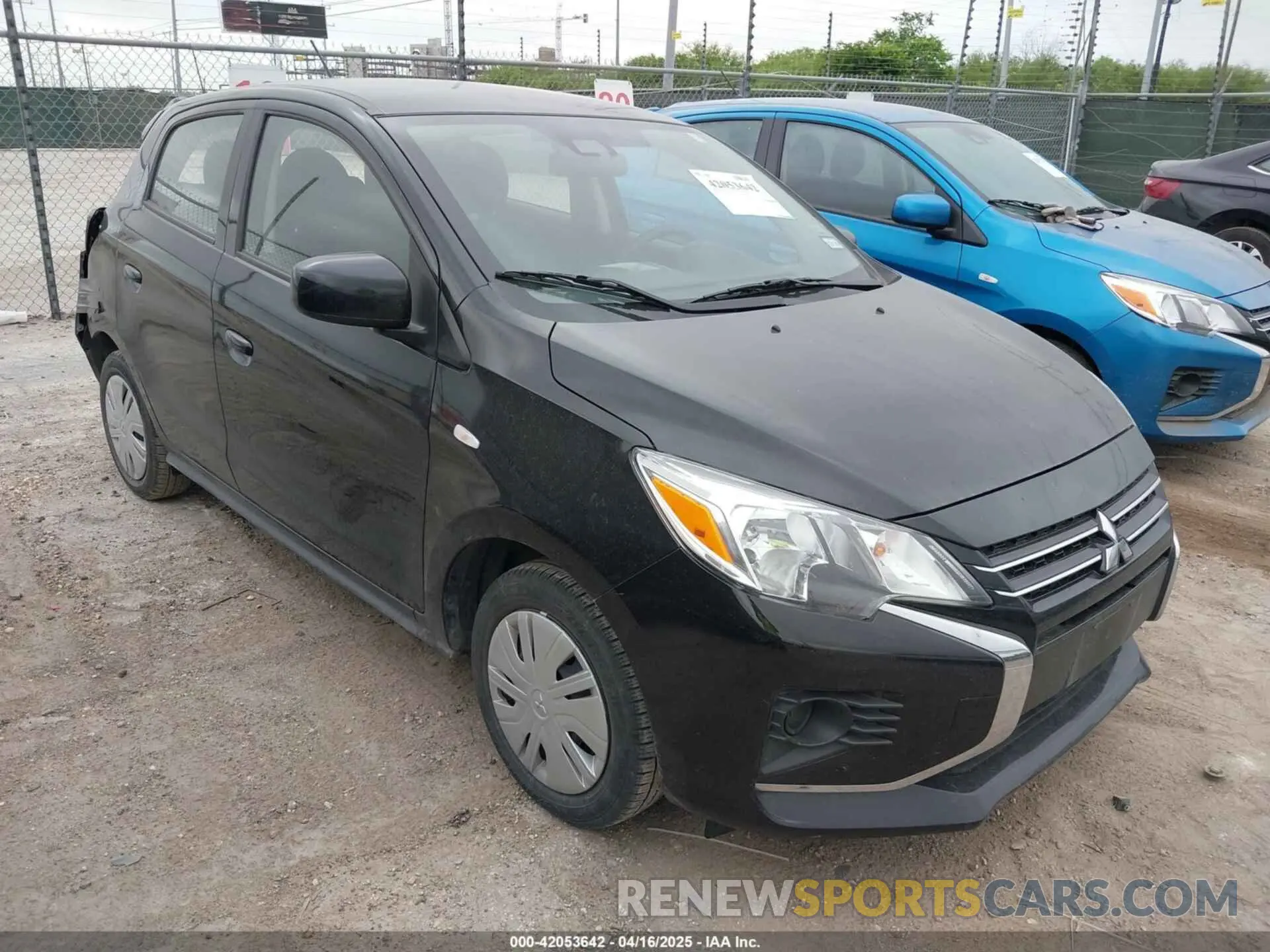 1 fotografías del automóvil dañado ML32AUHJXRH007937 MITSUBISHI MIRAGE 2024