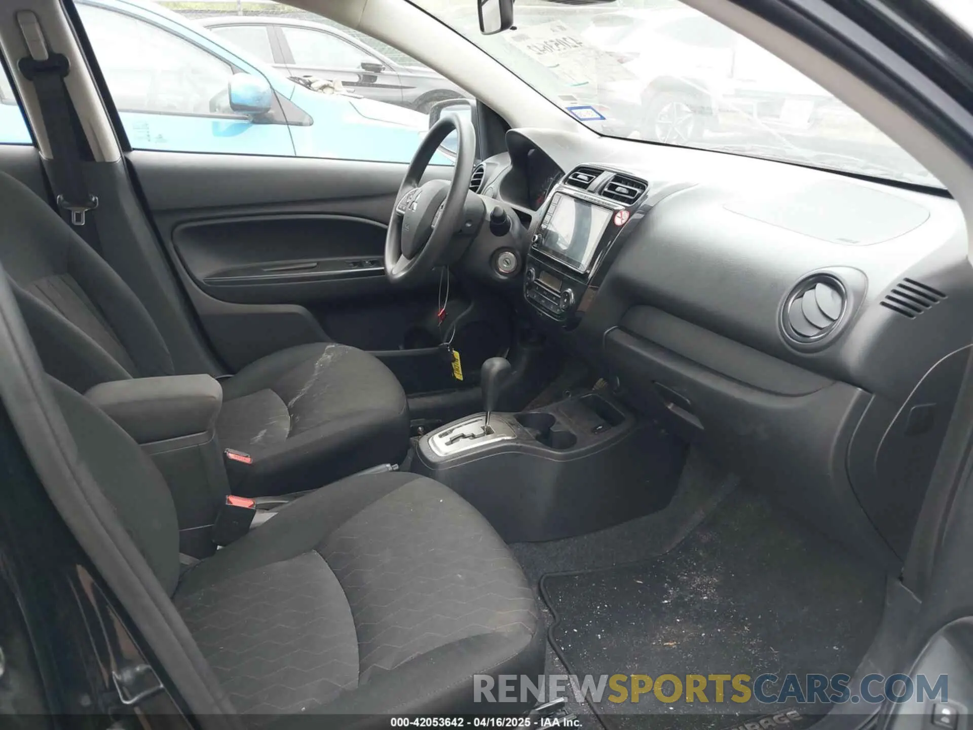 5 fotografías del automóvil dañado ML32AUHJXRH007937 MITSUBISHI MIRAGE 2024