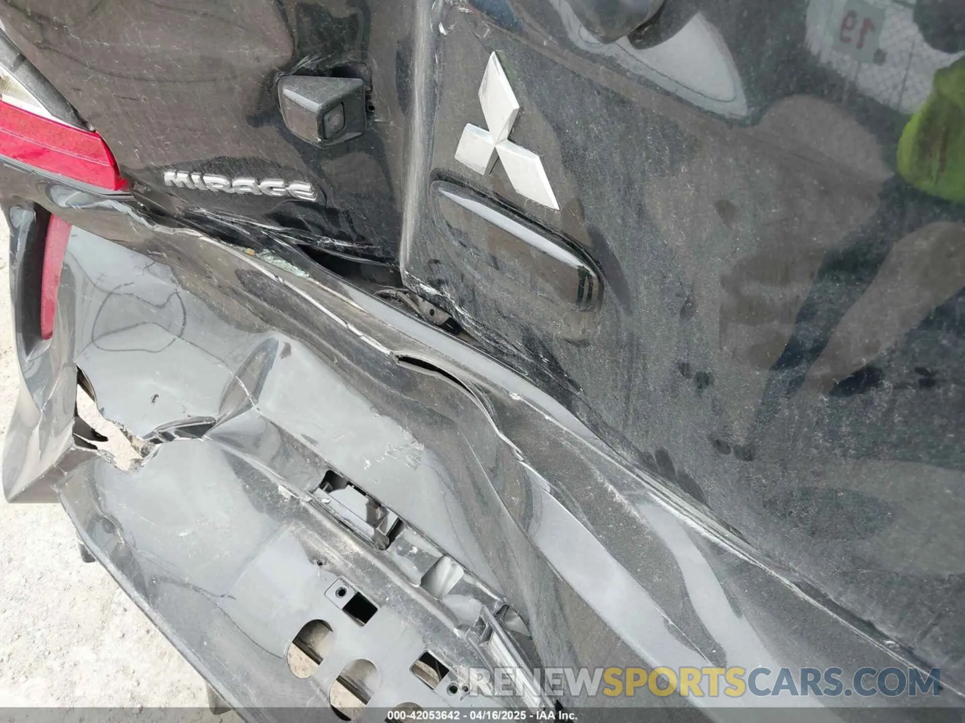 6 fotografías del automóvil dañado ML32AUHJXRH007937 MITSUBISHI MIRAGE 2024