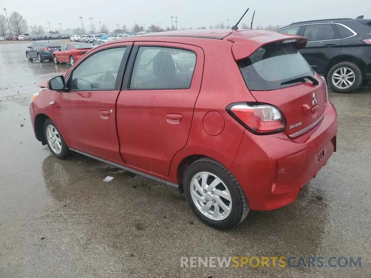 2 fotografías del automóvil dañado ML32AUHJXRH009199 MITSUBISHI MIRAGE 2024