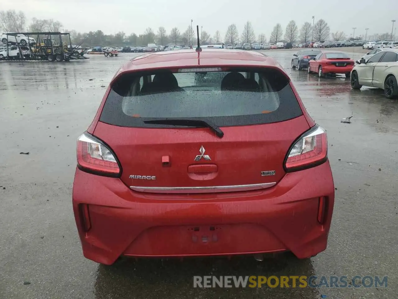 6 fotografías del automóvil dañado ML32AUHJXRH009199 MITSUBISHI MIRAGE 2024