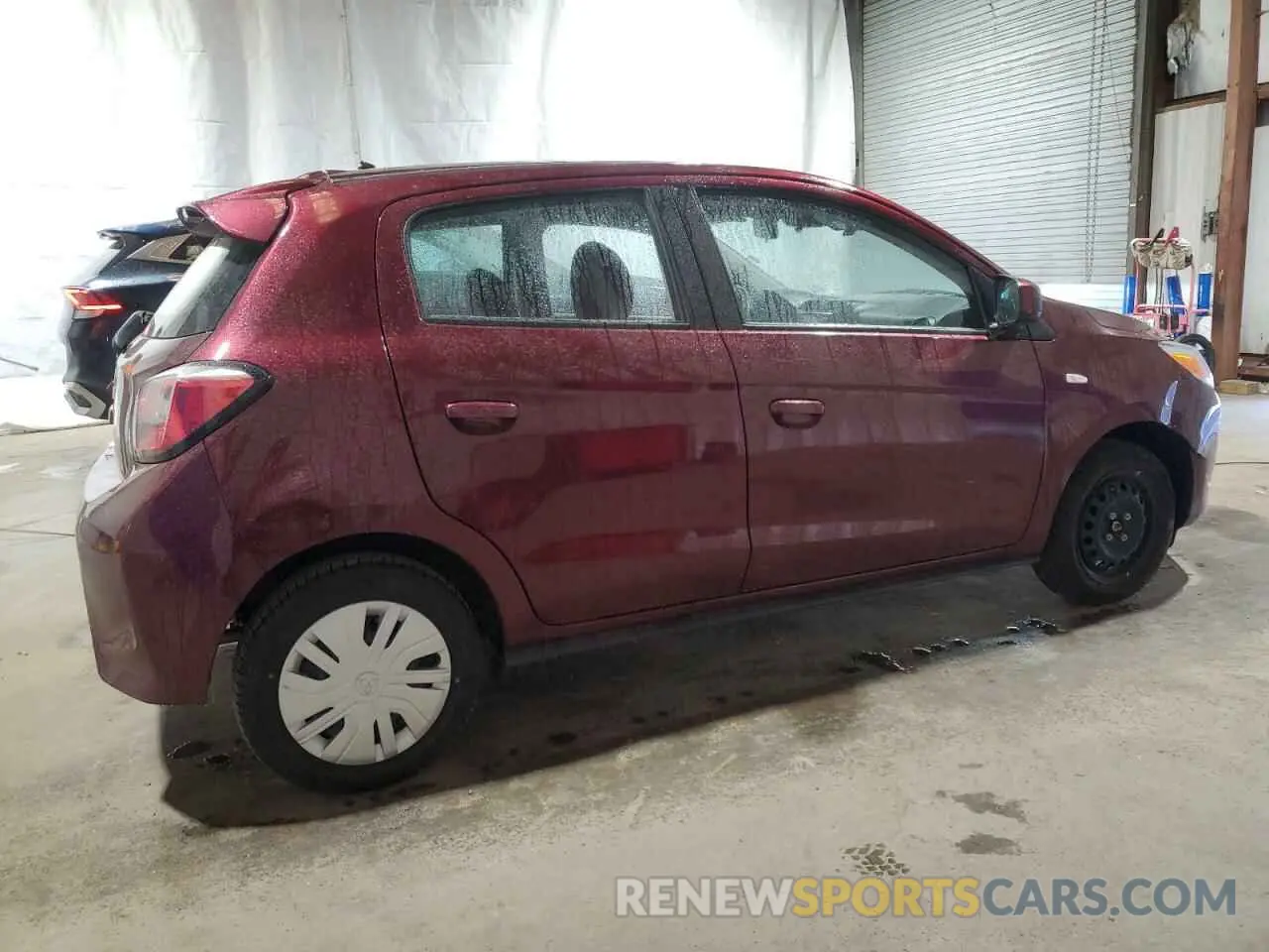 3 fotografías del automóvil dañado ML32AUHJXRH010093 MITSUBISHI MIRAGE 2024