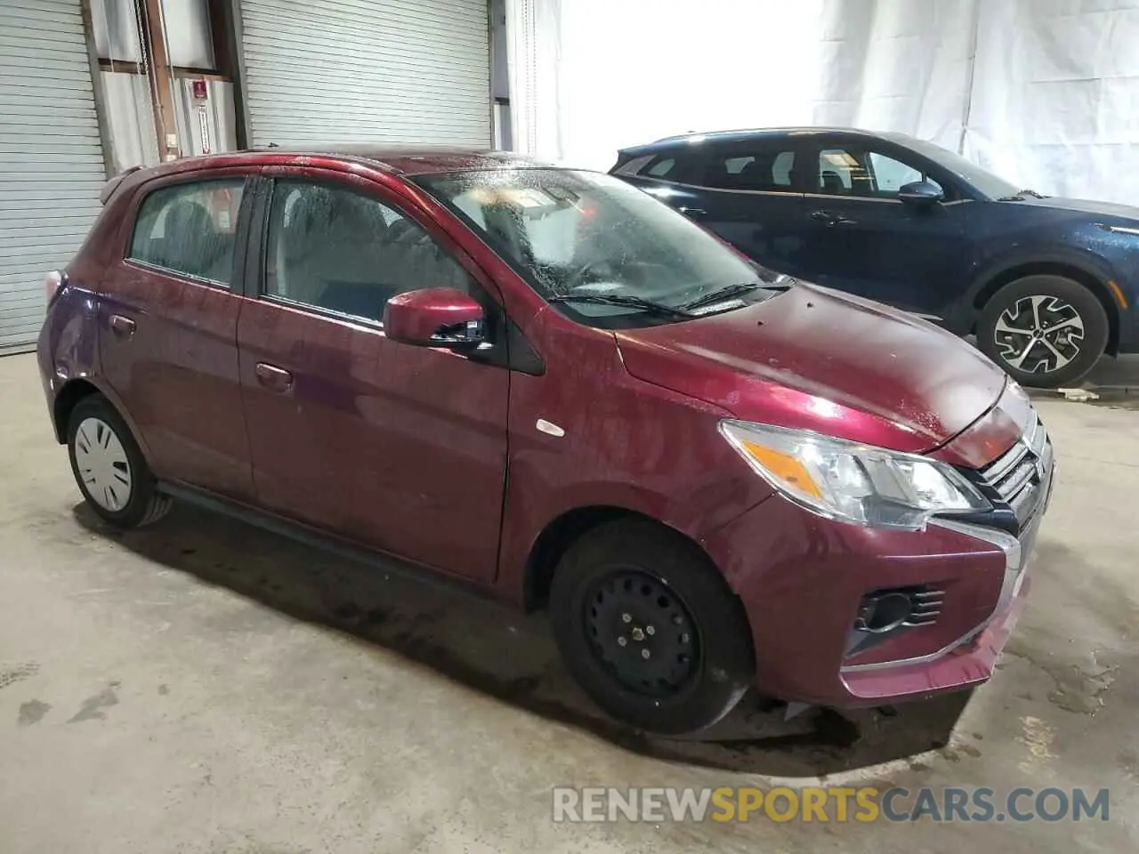 4 fotografías del automóvil dañado ML32AUHJXRH010093 MITSUBISHI MIRAGE 2024