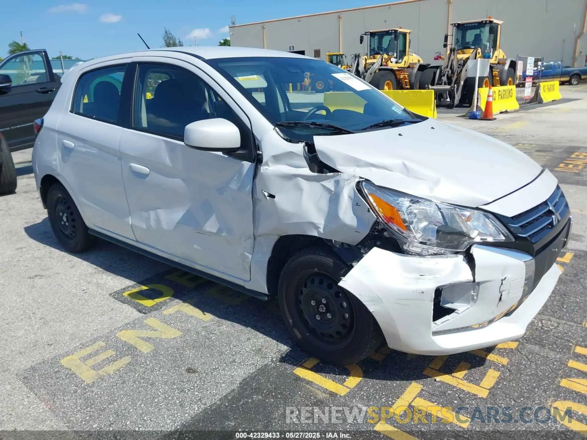 1 fotografías del automóvil dañado ML32AUHJXRH012264 MITSUBISHI MIRAGE 2024