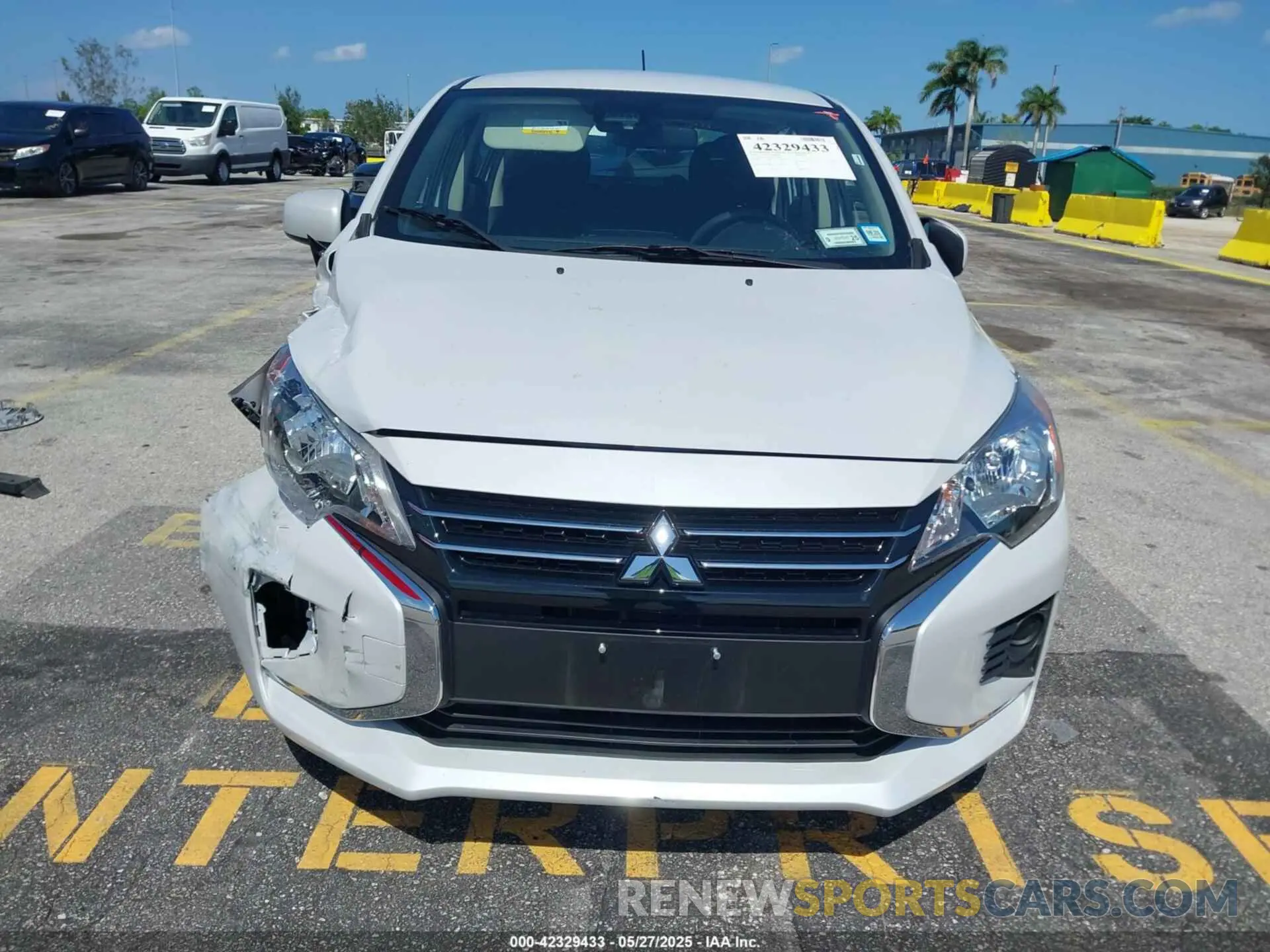 13 fotografías del automóvil dañado ML32AUHJXRH012264 MITSUBISHI MIRAGE 2024