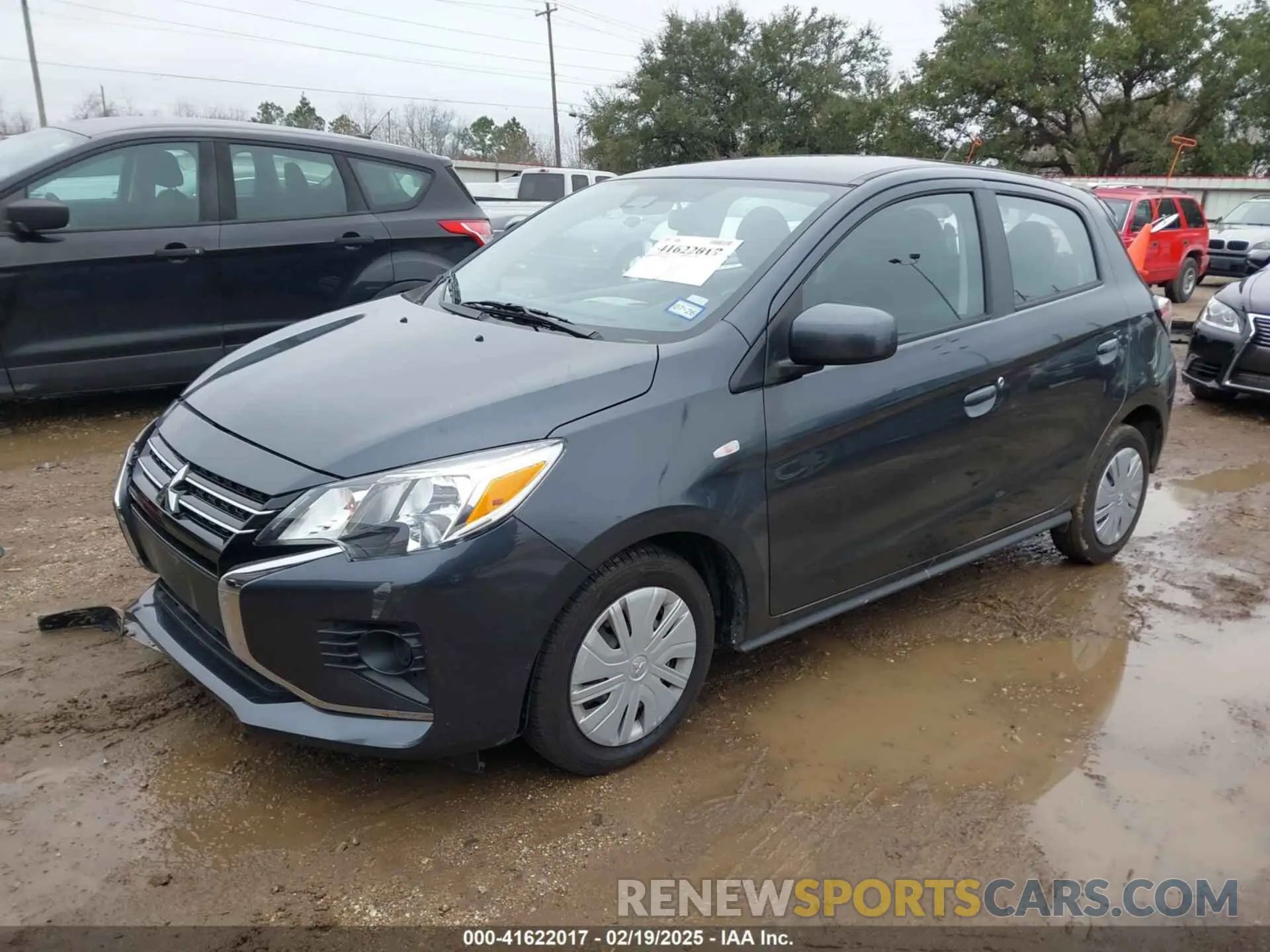 2 fotografías del automóvil dañado ML32AUHJXRH015925 MITSUBISHI MIRAGE 2024