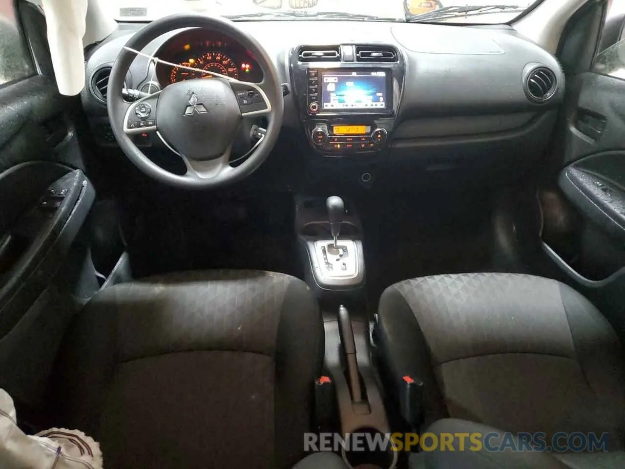 8 fotografías del automóvil dañado ML32AUHJXRH015939 MITSUBISHI MIRAGE 2024