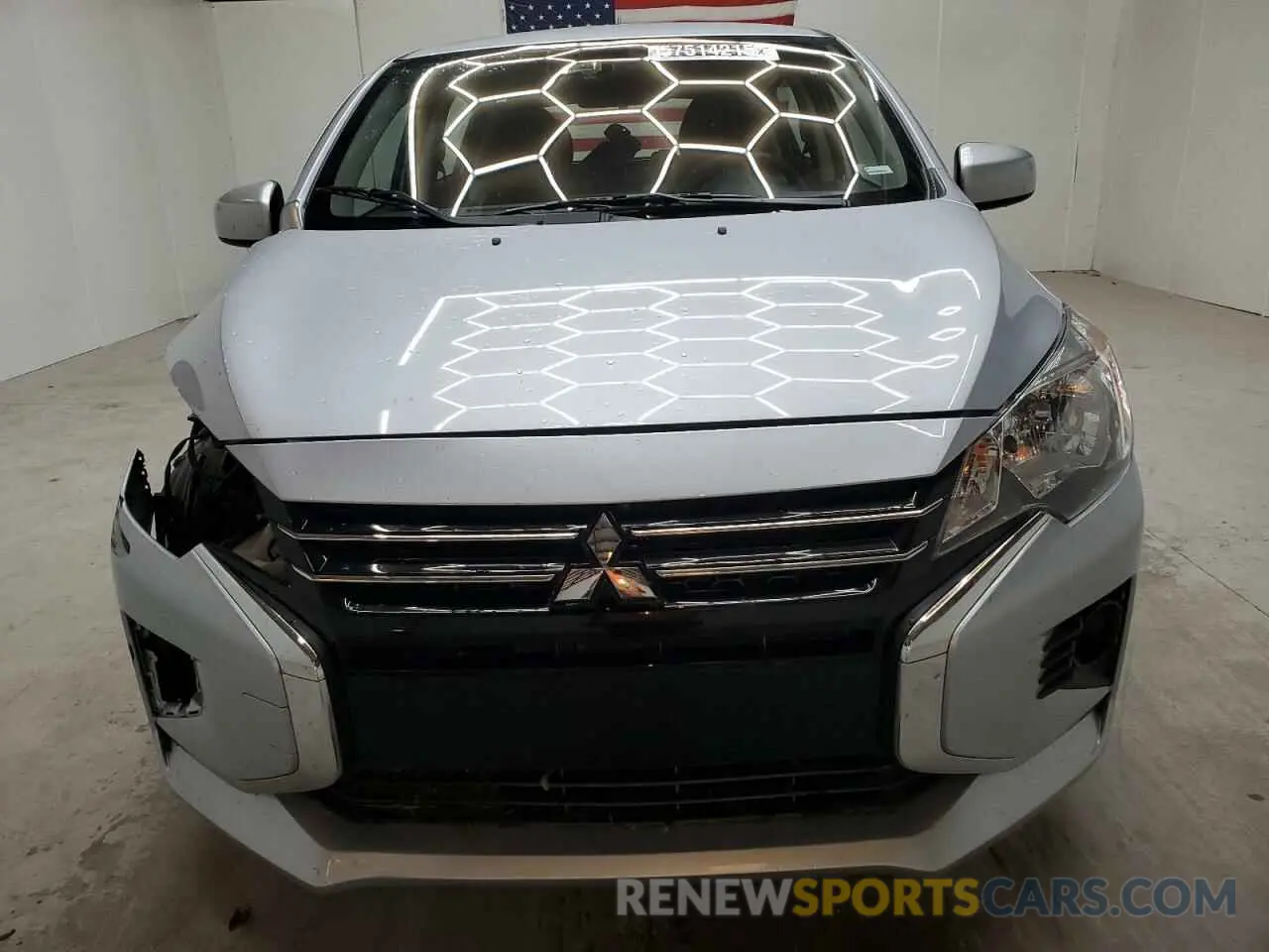 5 fotografías del automóvil dañado ML32AUHJXRH016637 MITSUBISHI MIRAGE 2024