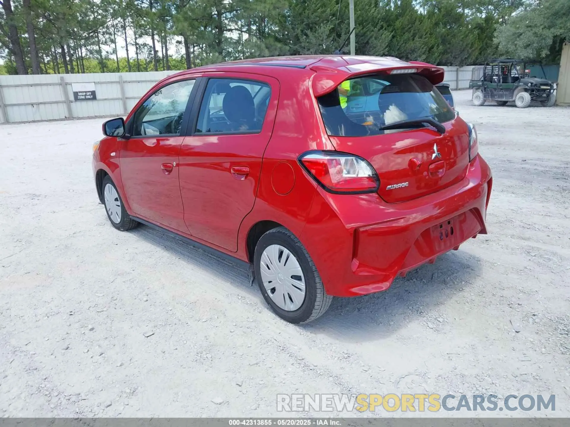 3 fotografías del automóvil dañado ML32AUHJXRH018310 MITSUBISHI MIRAGE 2024