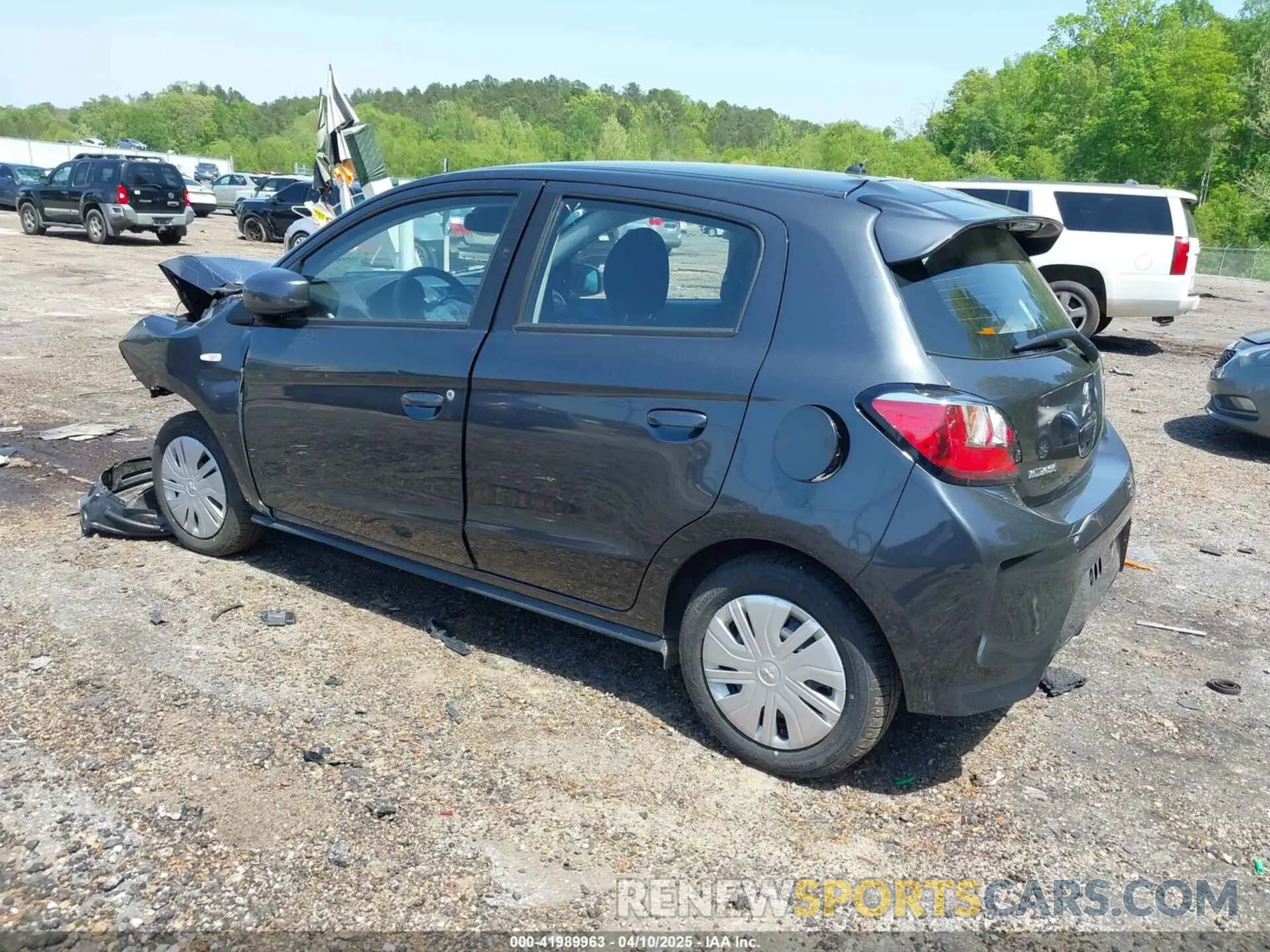 3 fotografías del automóvil dañado ML32AUHJXRH018744 MITSUBISHI MIRAGE 2024
