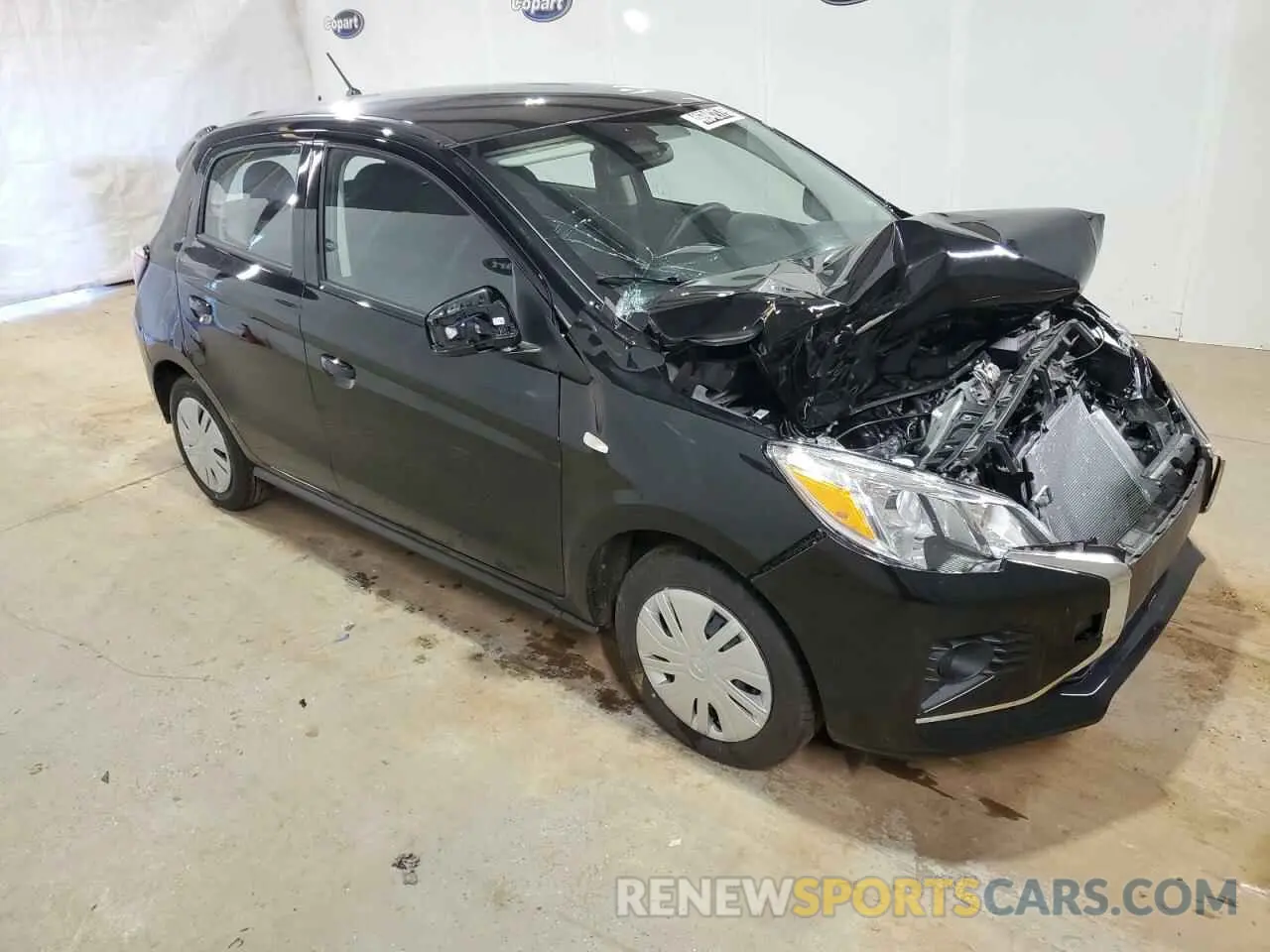 4 fotografías del automóvil dañado ML32AUHJXRH019943 MITSUBISHI MIRAGE 2024