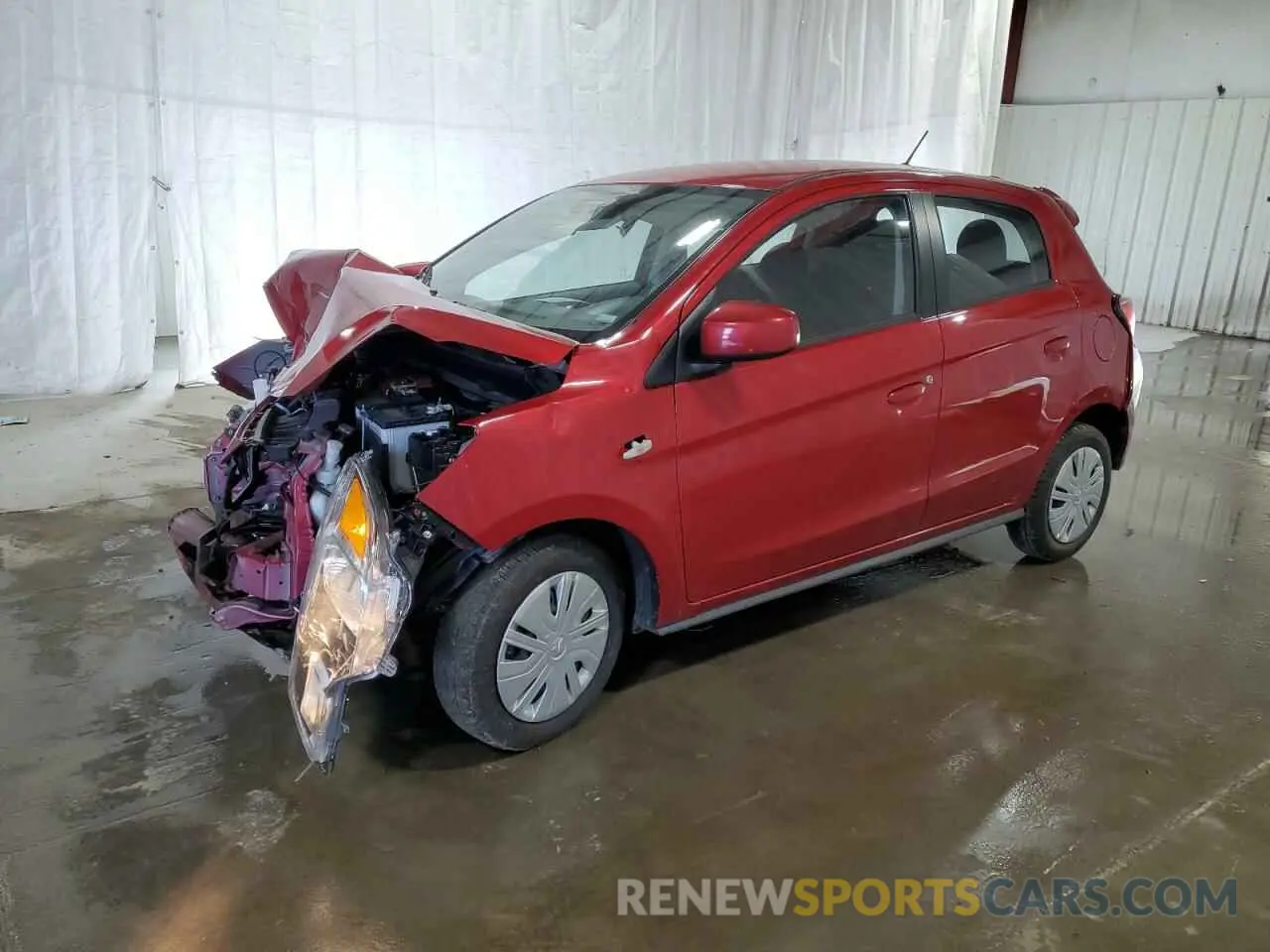1 fotografías del automóvil dañado ML32AUHJXRH020798 MITSUBISHI MIRAGE 2024
