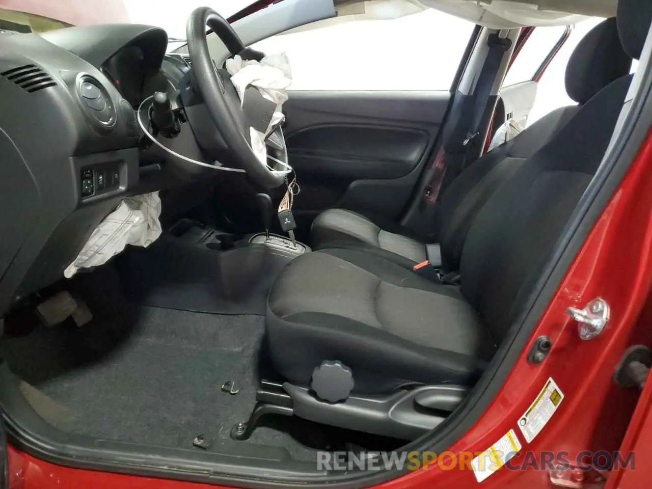 7 fotografías del automóvil dañado ML32AUHJXRH020798 MITSUBISHI MIRAGE 2024