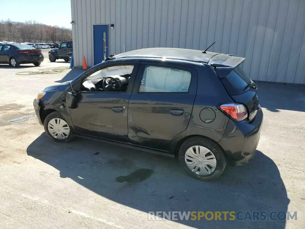 2 fotografías del automóvil dañado ML32AUHJXRH024835 MITSUBISHI MIRAGE 2024