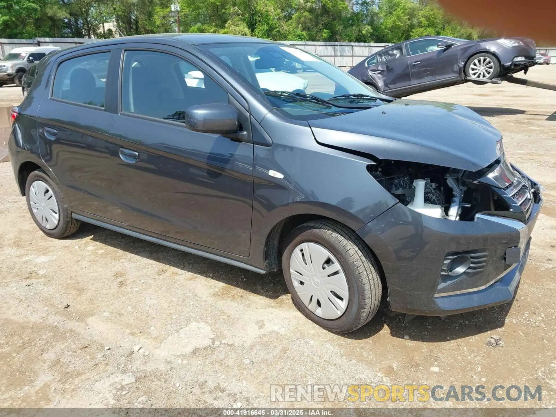 1 fotografías del automóvil dañado ML32AUHJXRH028870 MITSUBISHI MIRAGE 2024