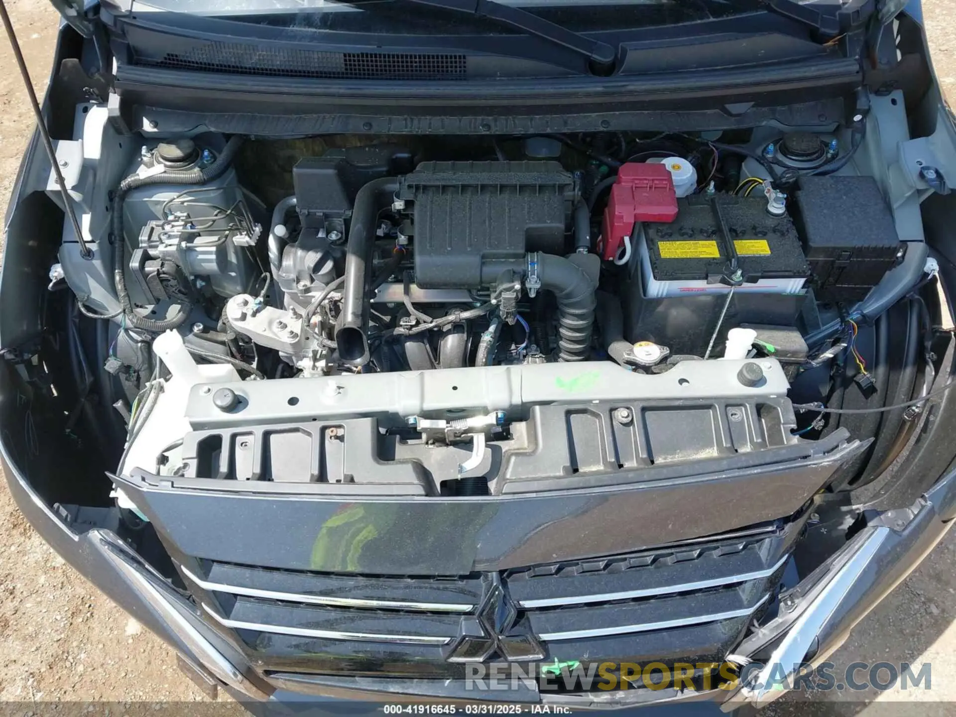 10 fotografías del automóvil dañado ML32AUHJXRH028870 MITSUBISHI MIRAGE 2024