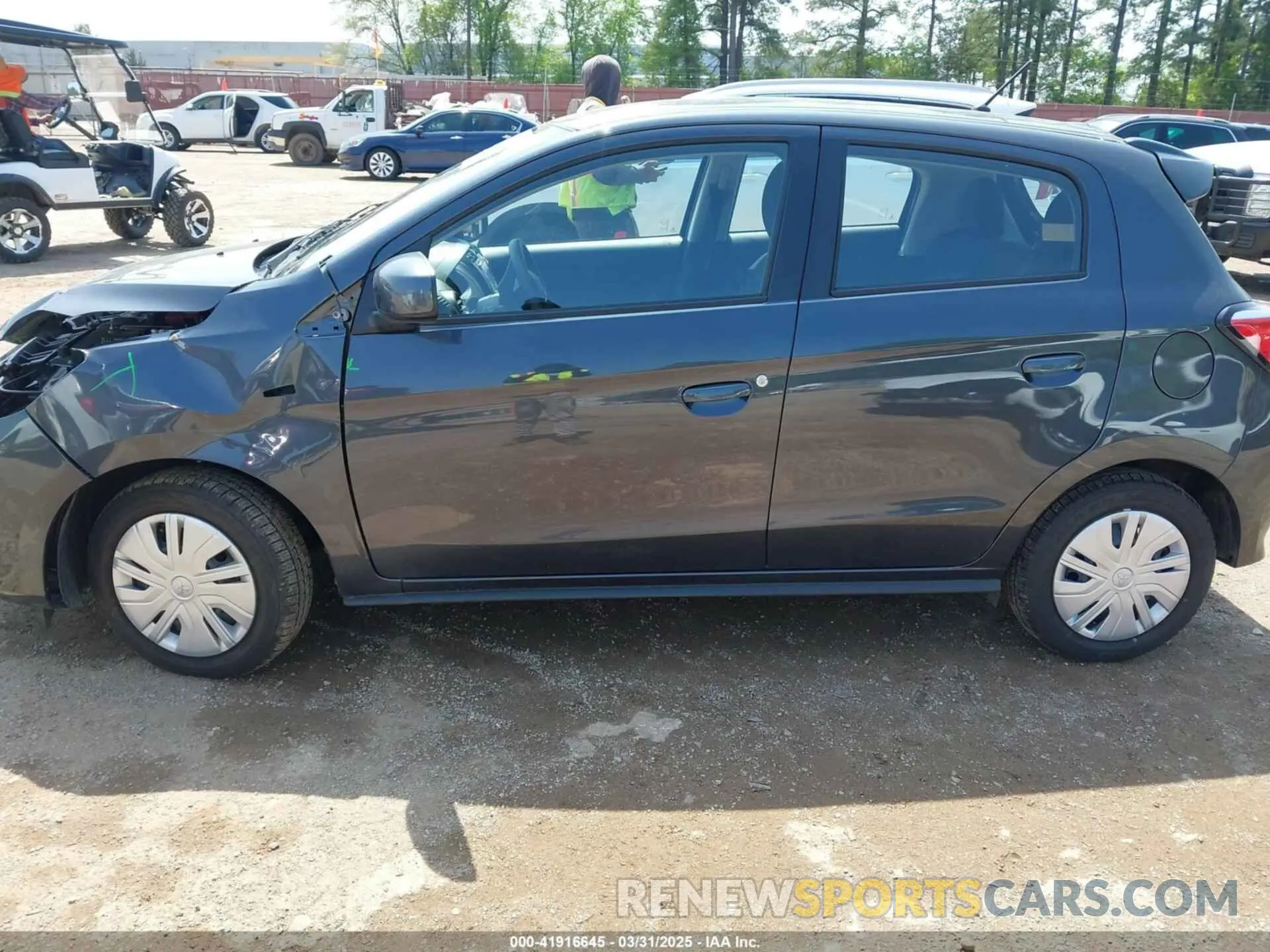 15 fotografías del automóvil dañado ML32AUHJXRH028870 MITSUBISHI MIRAGE 2024