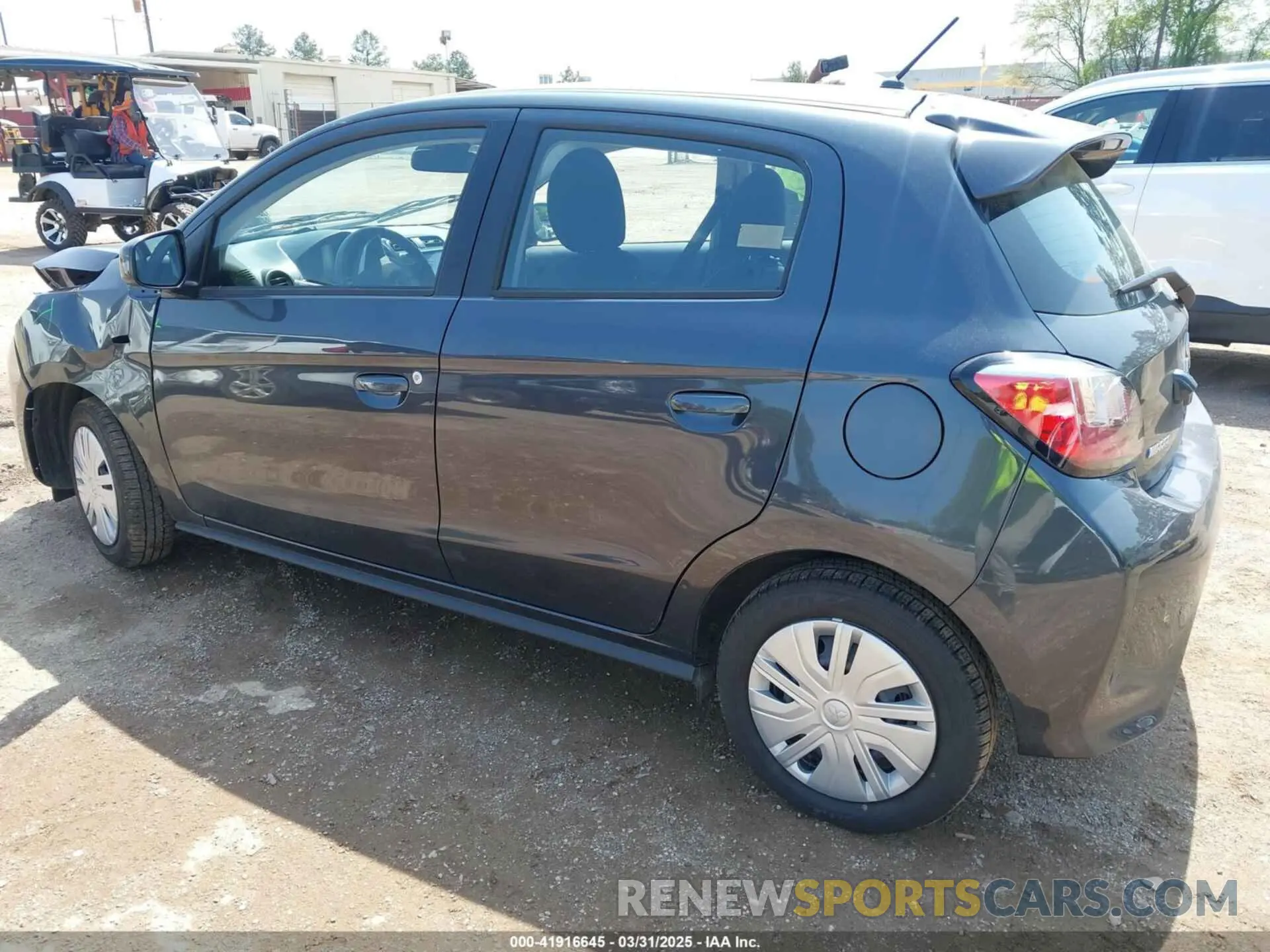 3 fotografías del automóvil dañado ML32AUHJXRH028870 MITSUBISHI MIRAGE 2024