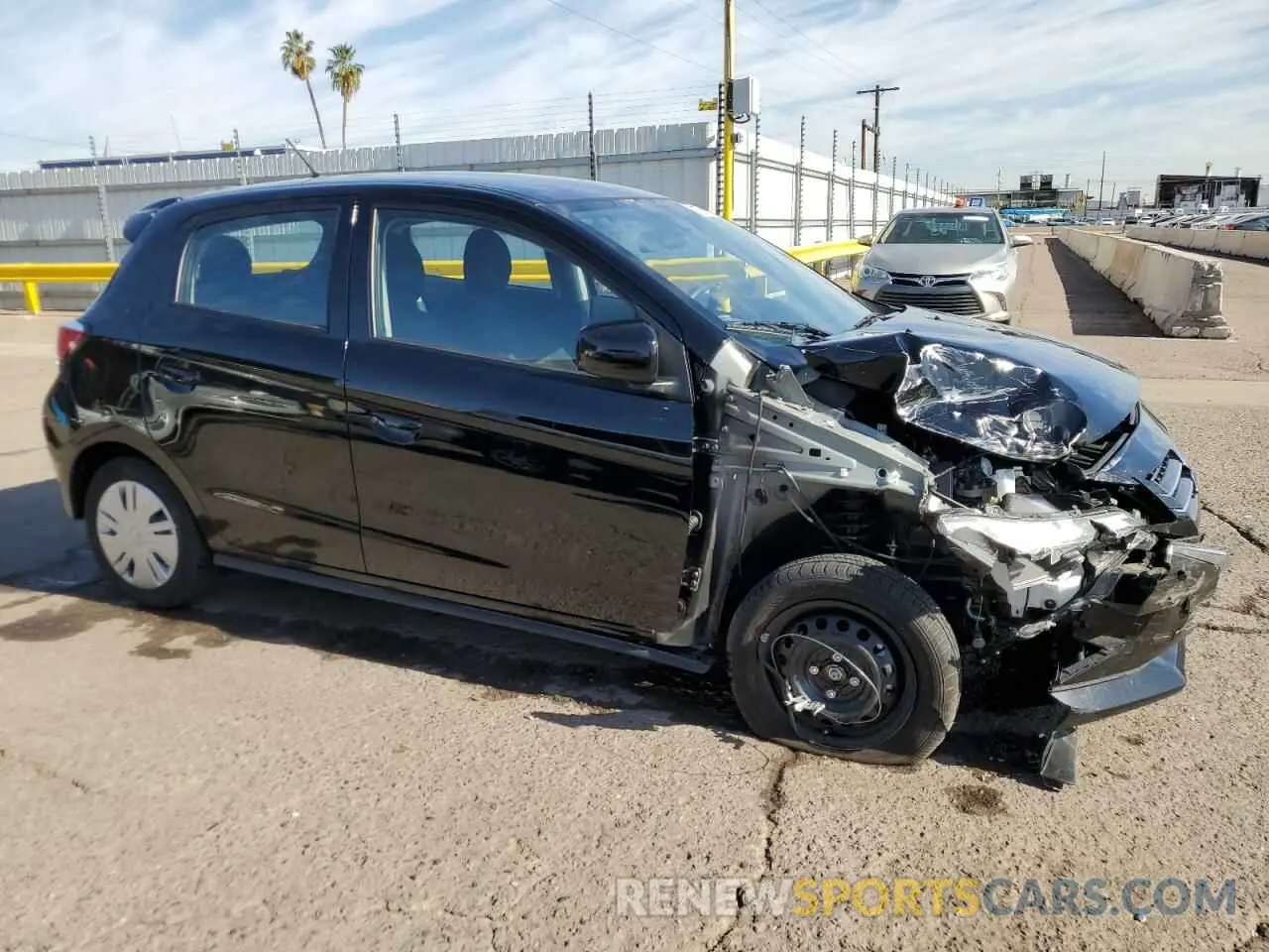 4 fotografías del automóvil dañado ML32AUHJXRH031056 MITSUBISHI MIRAGE 2024