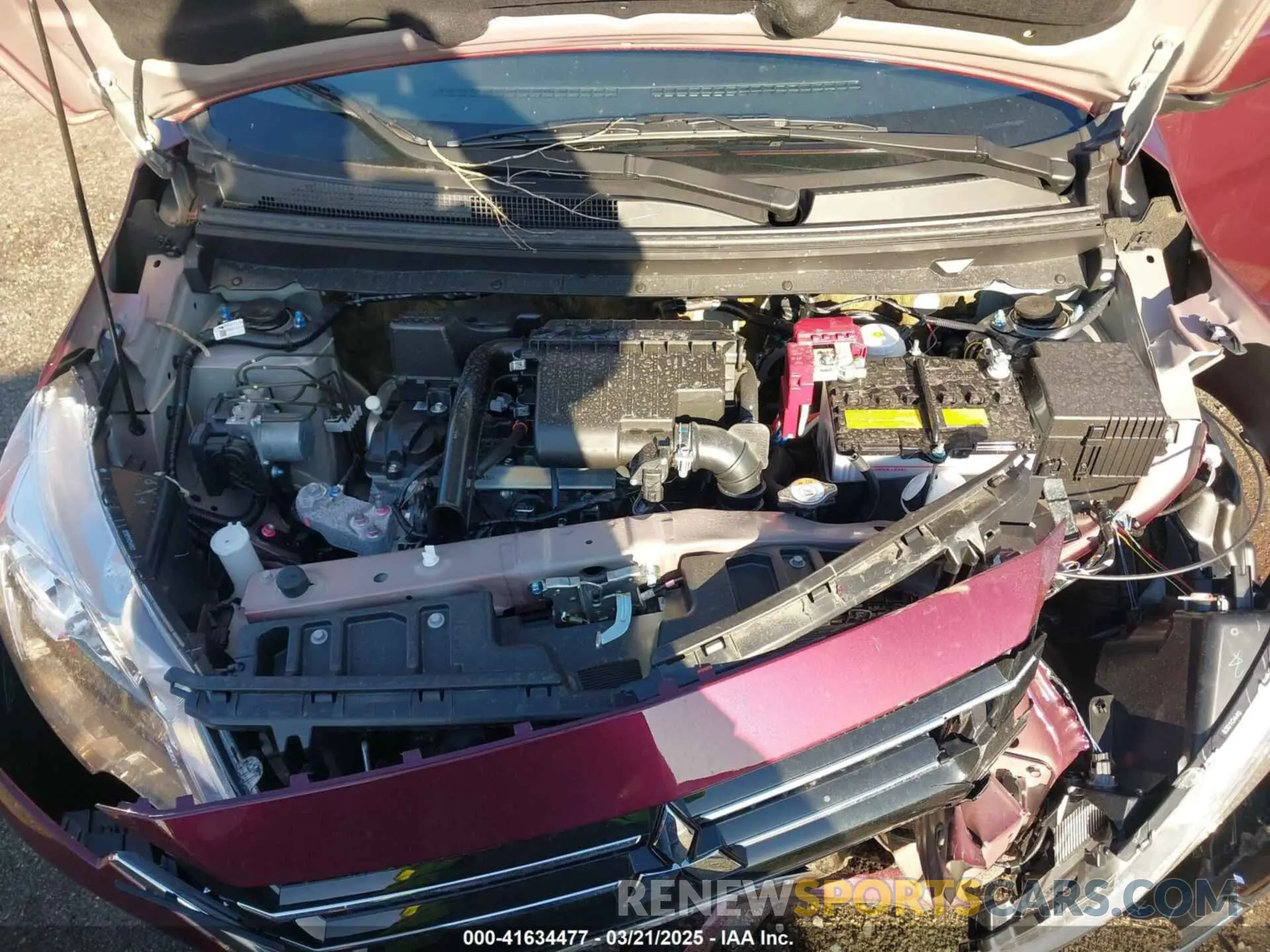 10 fotografías del automóvil dañado ML32AUHJXRH036273 MITSUBISHI MIRAGE 2024